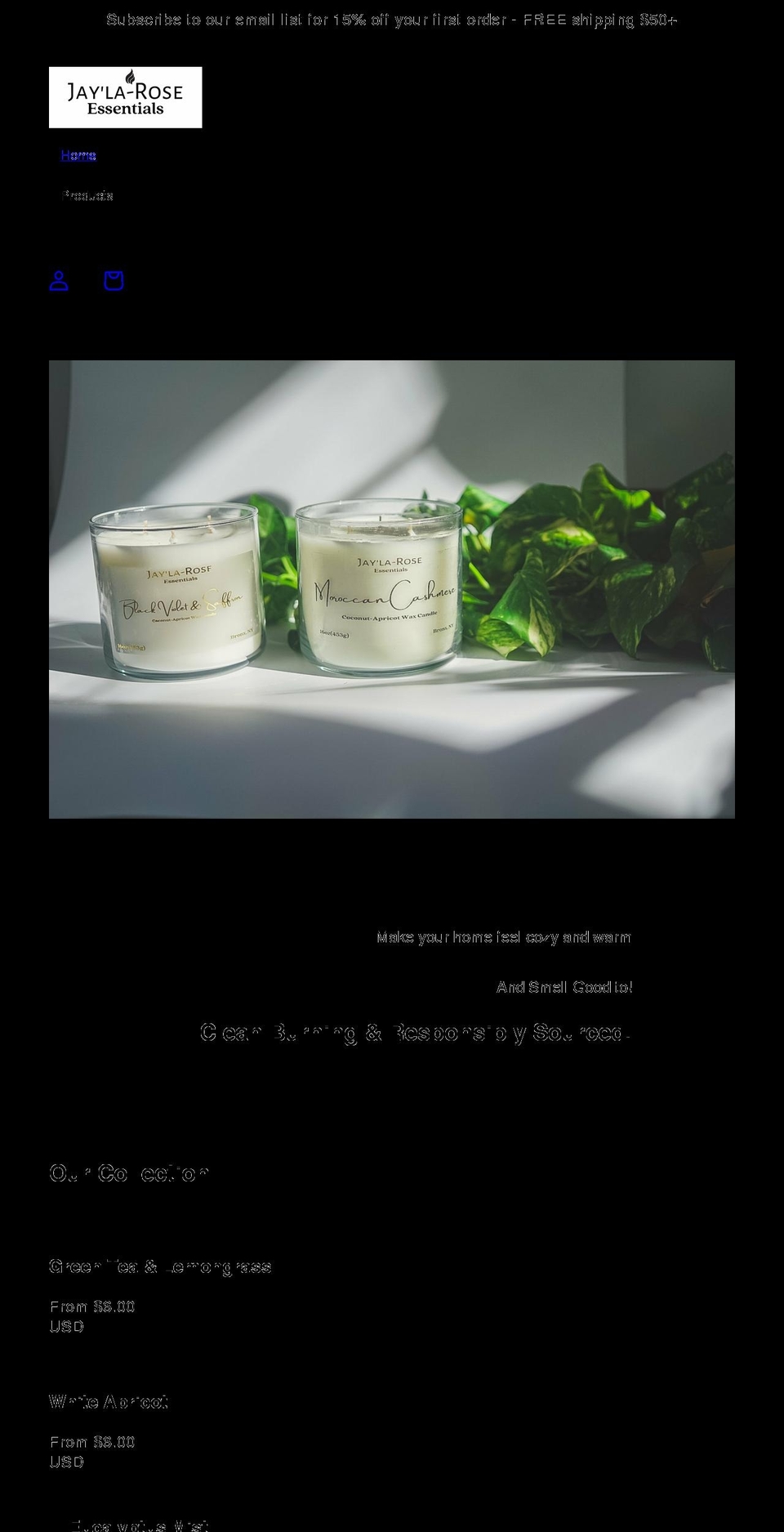 jayla-rose.com shopify website screenshot