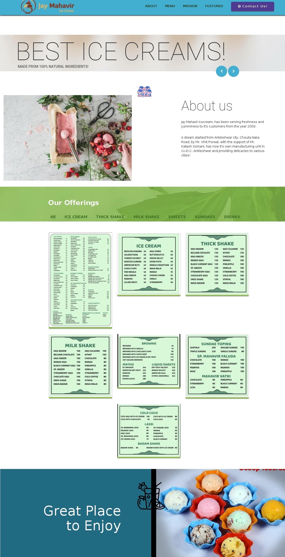 jaymahavir.com — Shopify storefront screenshot