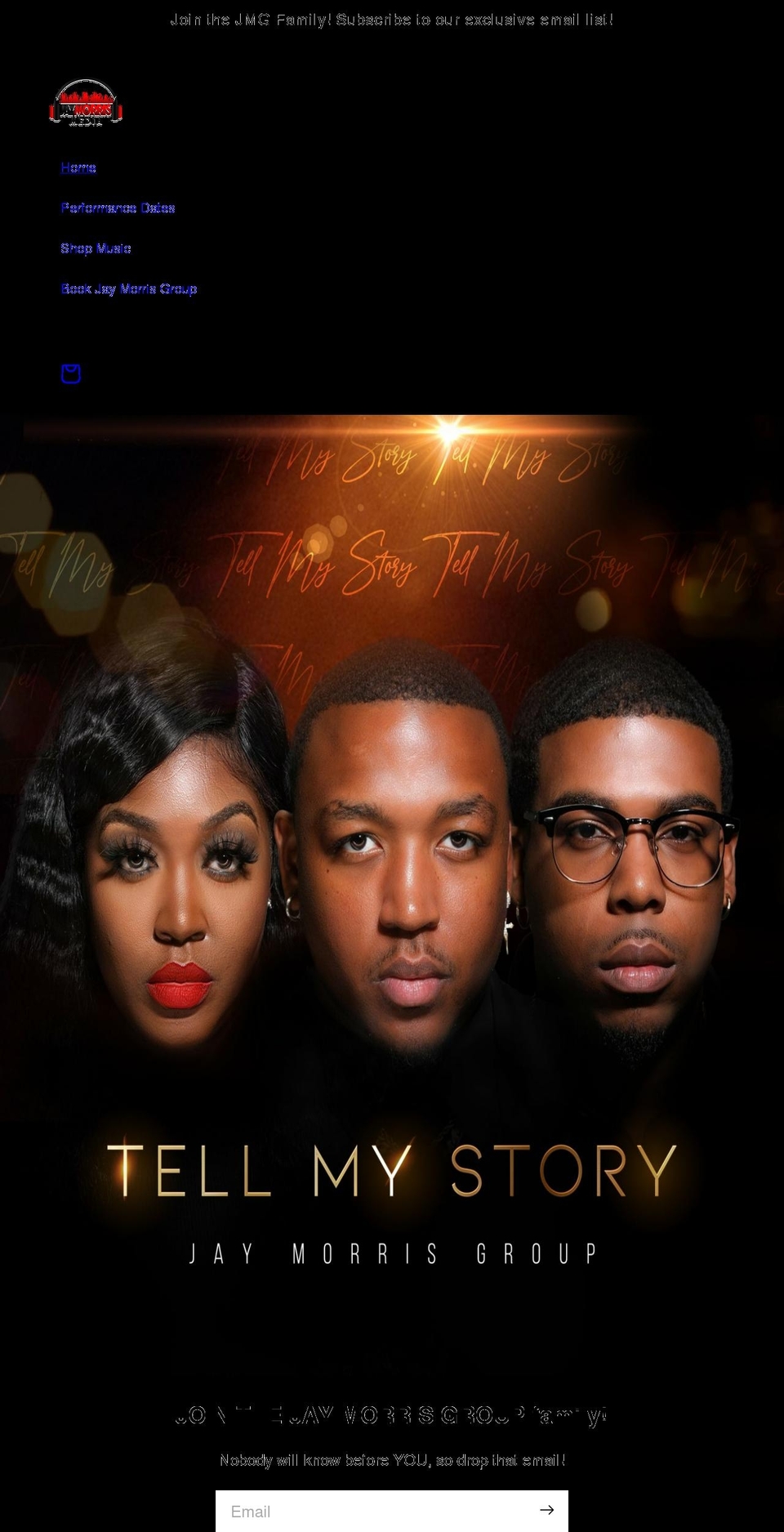 jaymorrisgroup.com shopify website screenshot