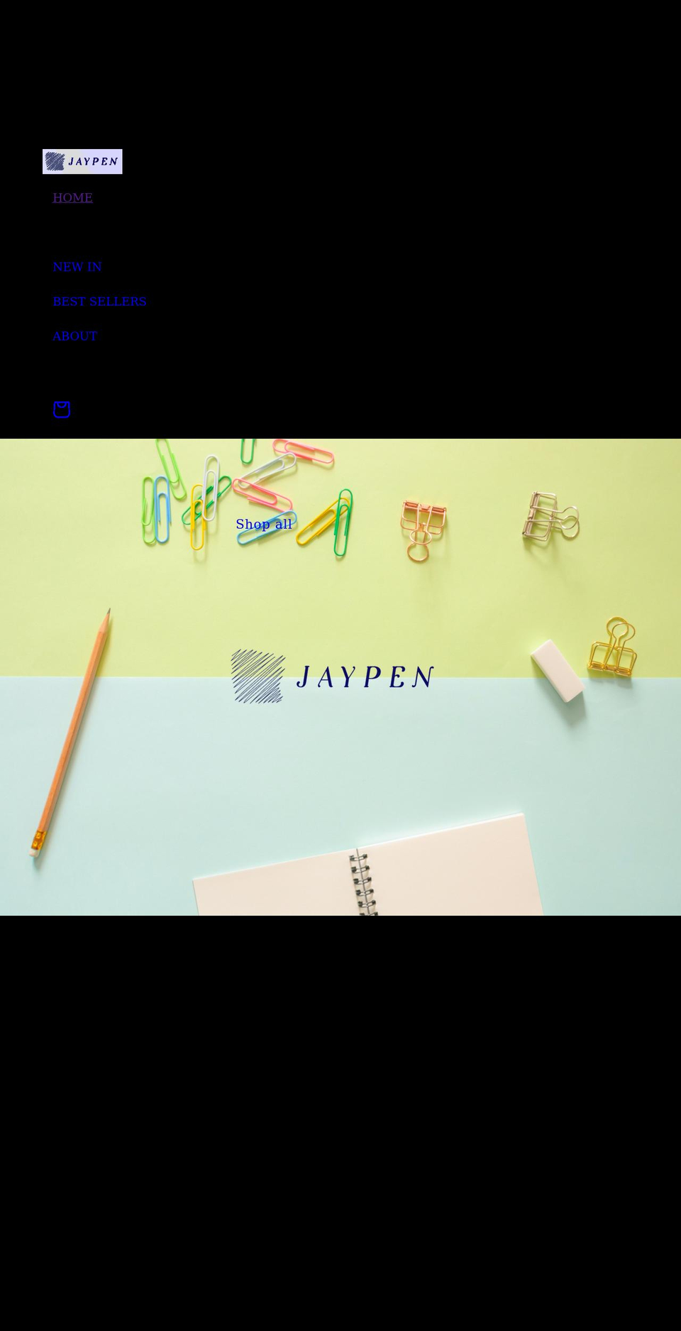 jaypen.com shopify website screenshot