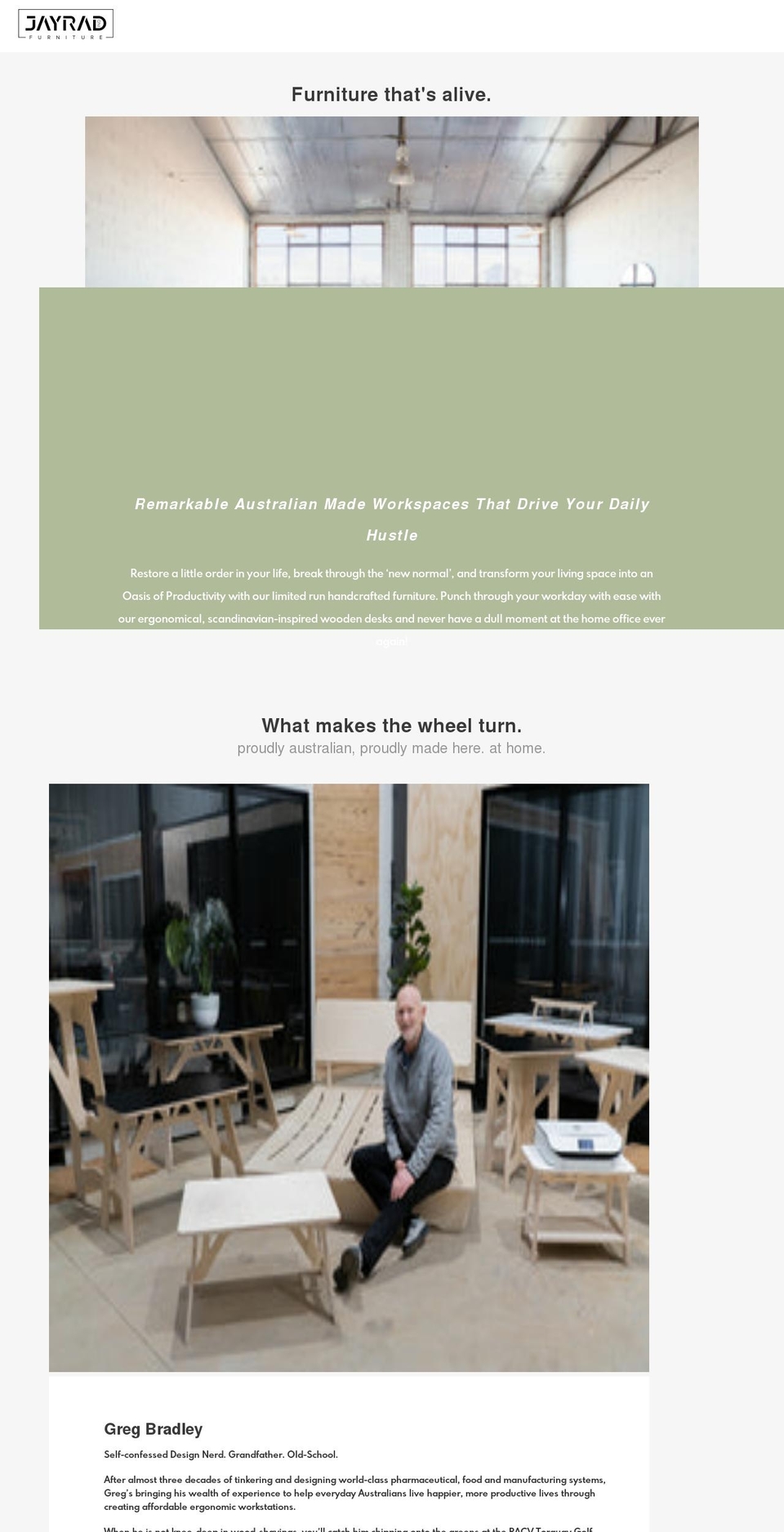 jayradind.com.au shopify website screenshot