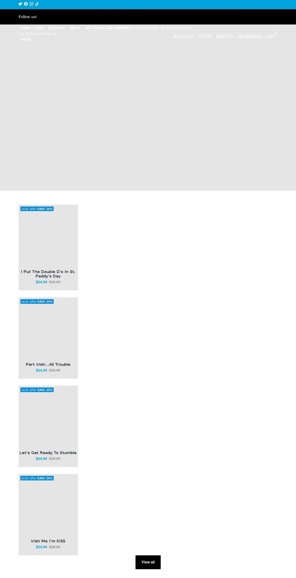 jayscustomprints.com shopify website screenshot