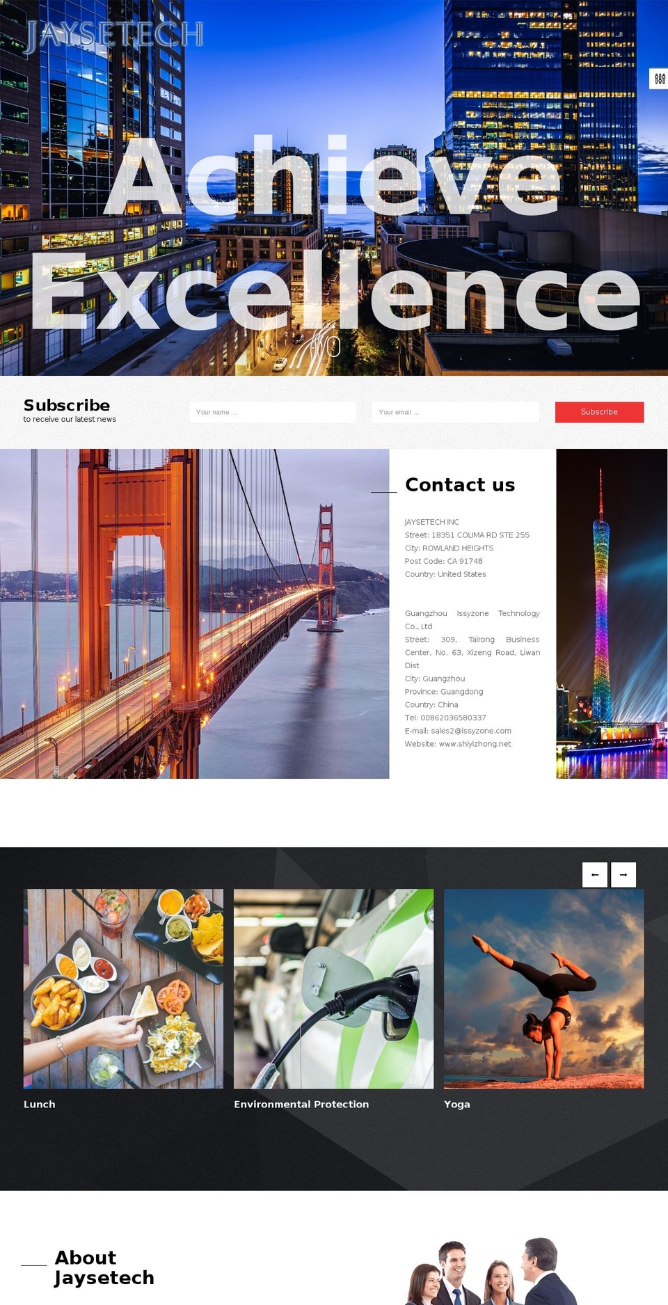 jaysetech.com — Shopify storefront screenshot