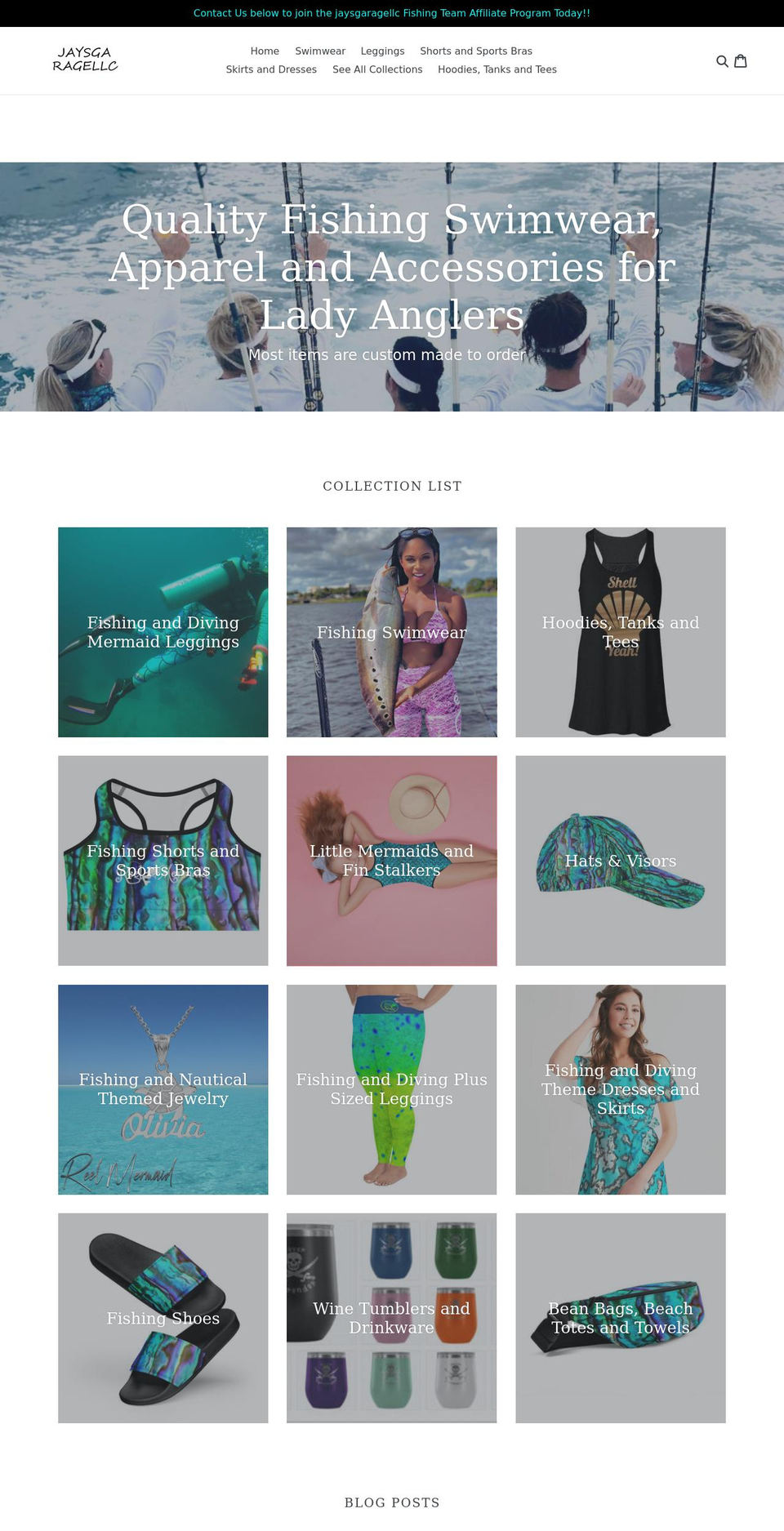 jaysgaragellc.com shopify website screenshot