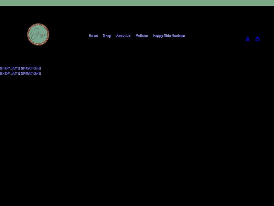 jayskreativeelluzions.com shopify website screenshot