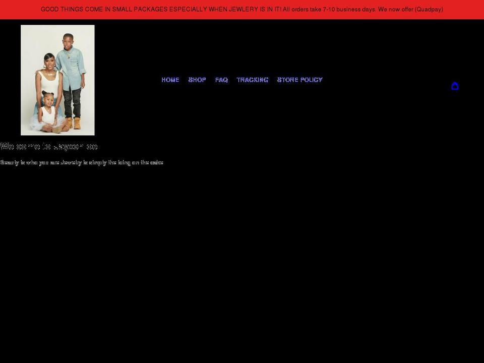 jayxchloe.com shopify website screenshot