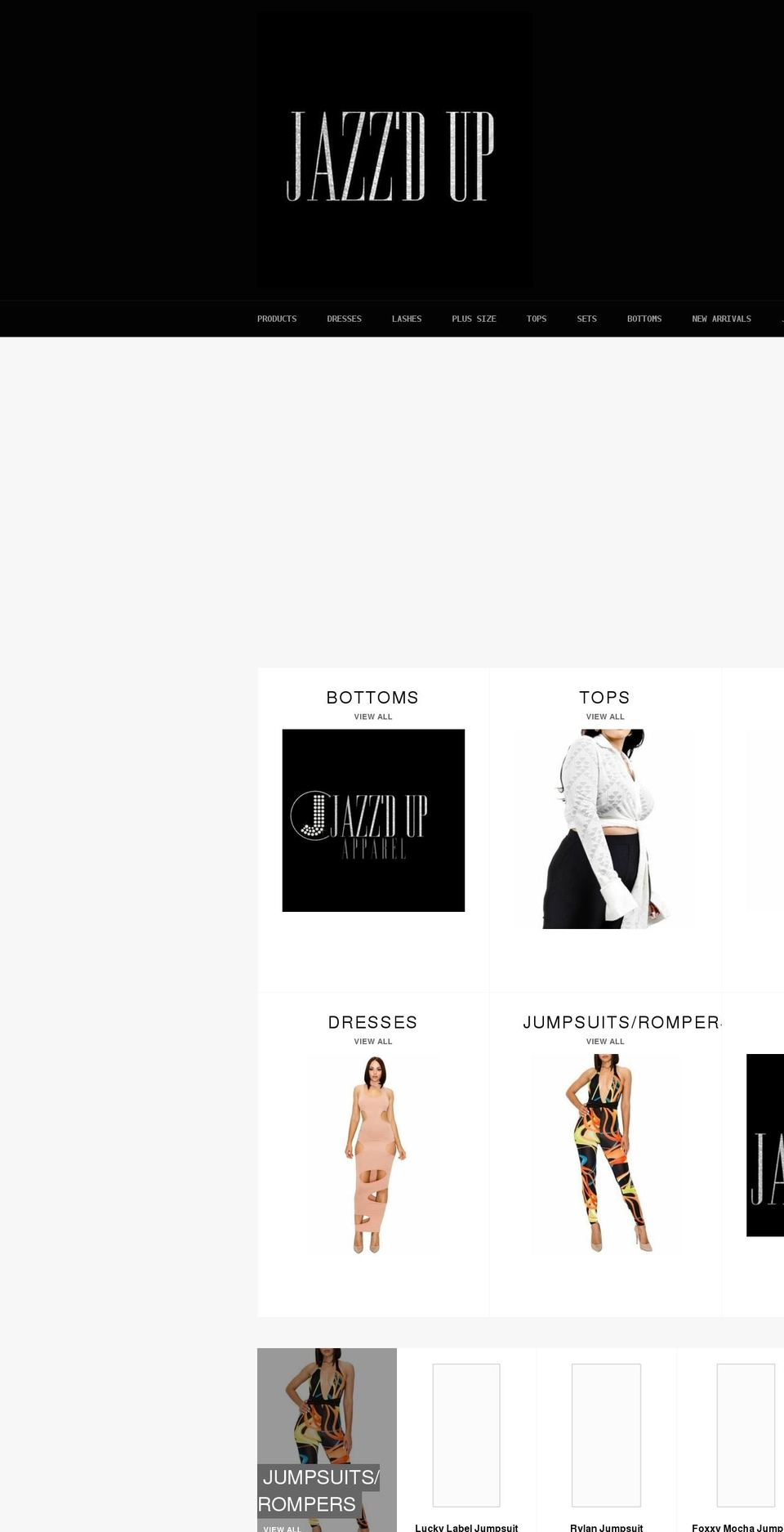 jazzdupboutique.org shopify website screenshot