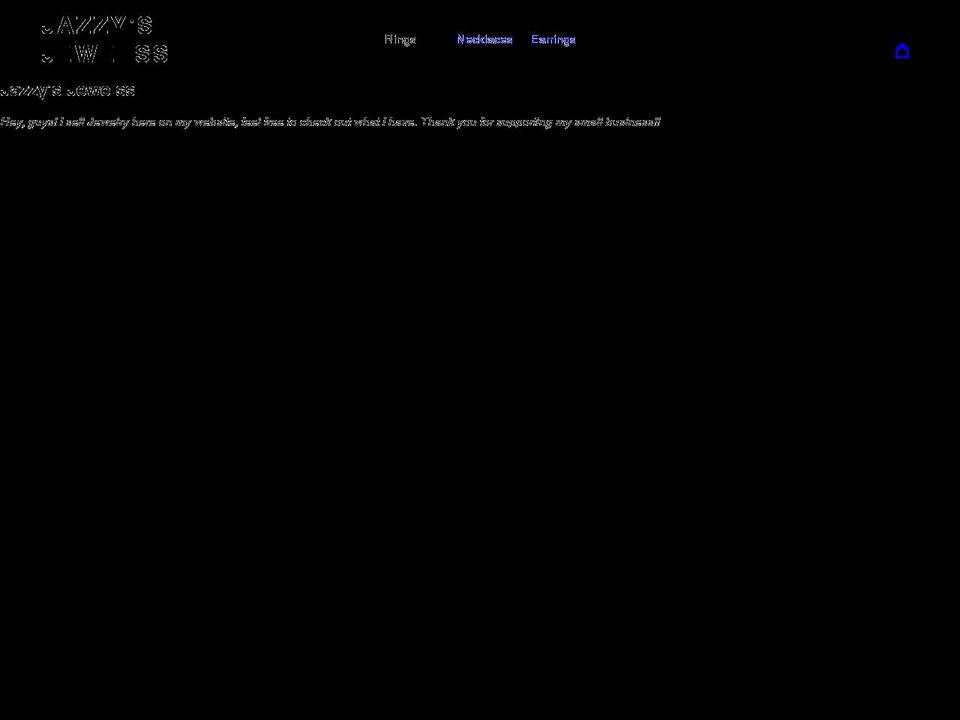 jazzysjewelss.com shopify website screenshot