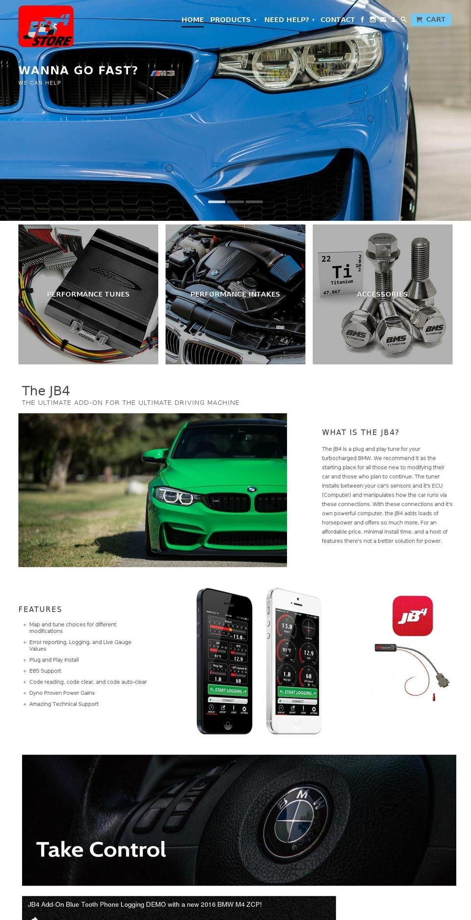 jb4store.com shopify website screenshot