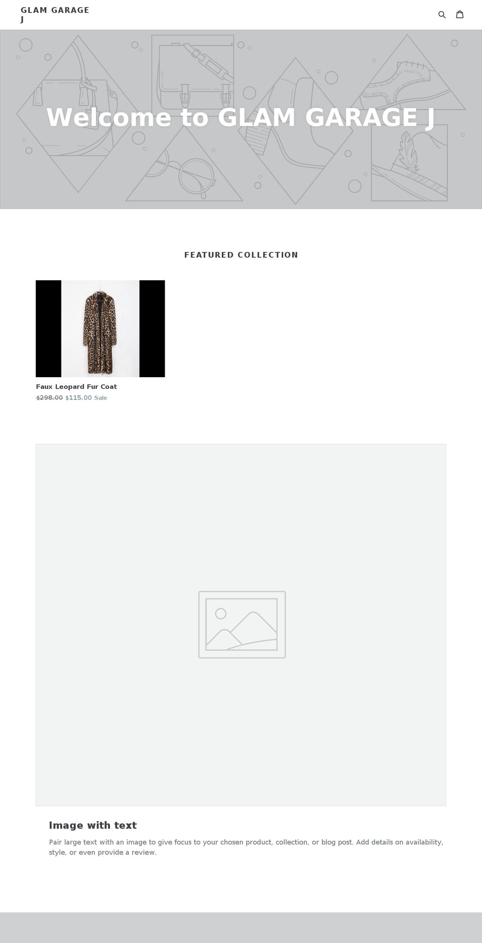 jbadesigns.net shopify website screenshot