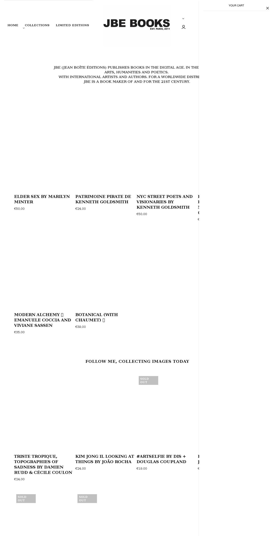 jbe-books.com shopify website screenshot