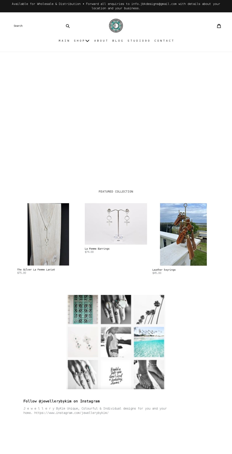 jbkdesigns.com.au shopify website screenshot