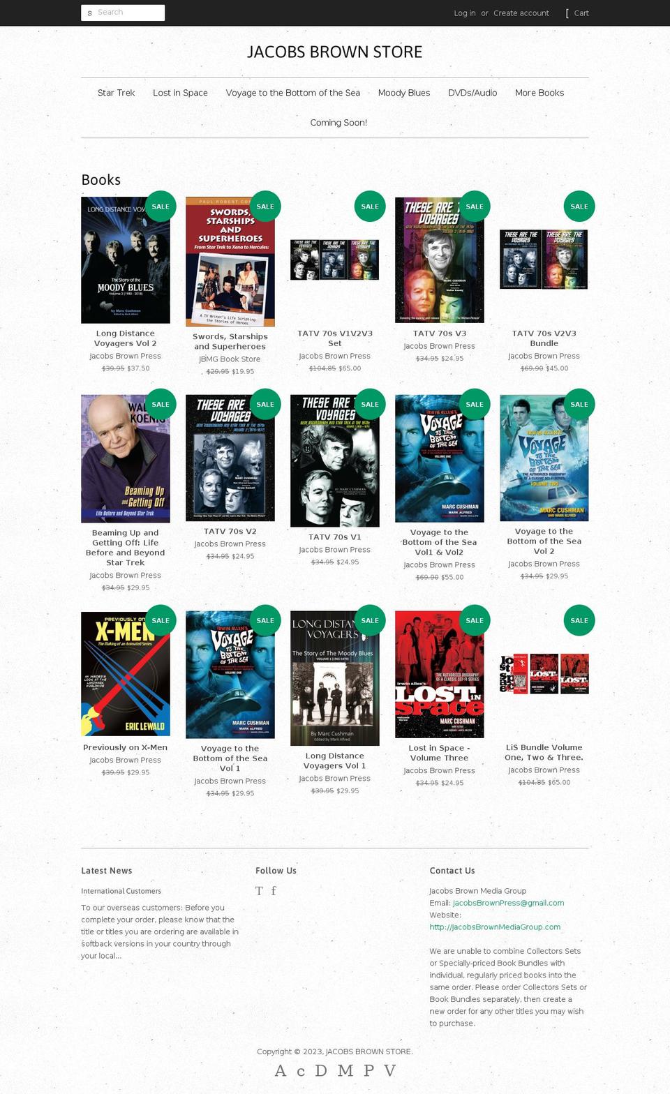 jbmj-book-store.myshopify.com shopify website screenshot