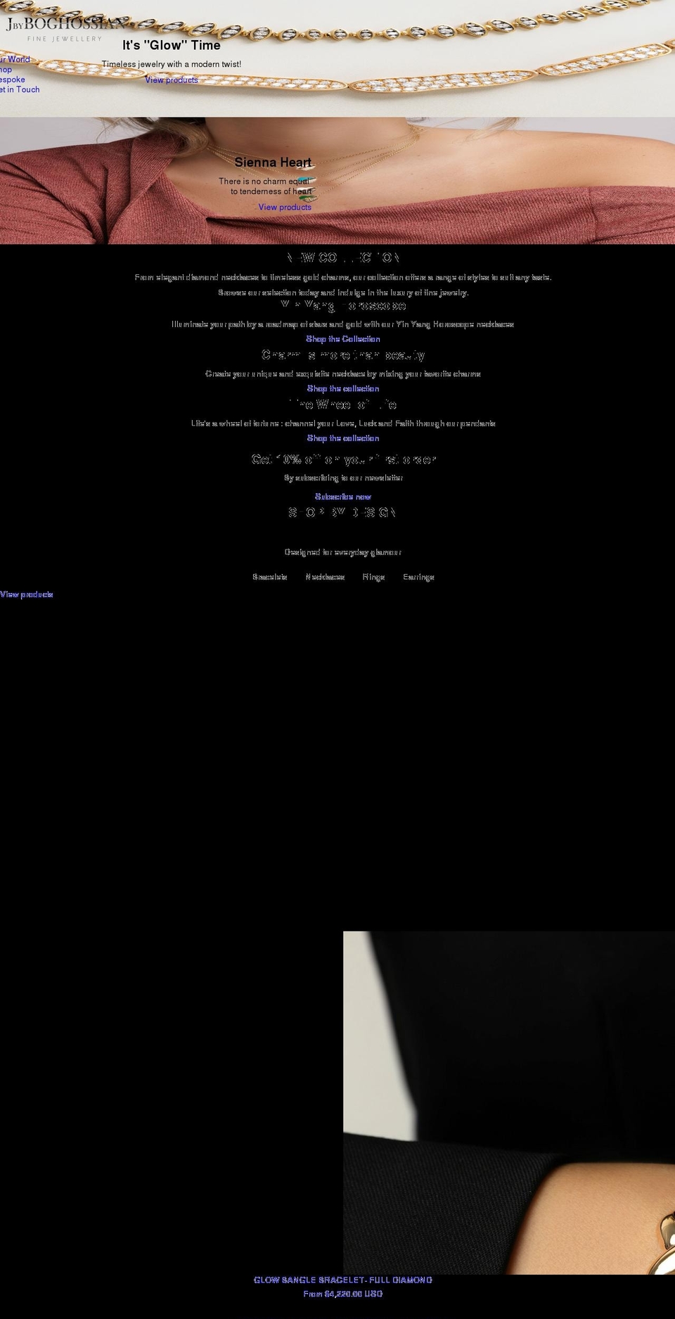 jbyboghossian.com shopify website screenshot