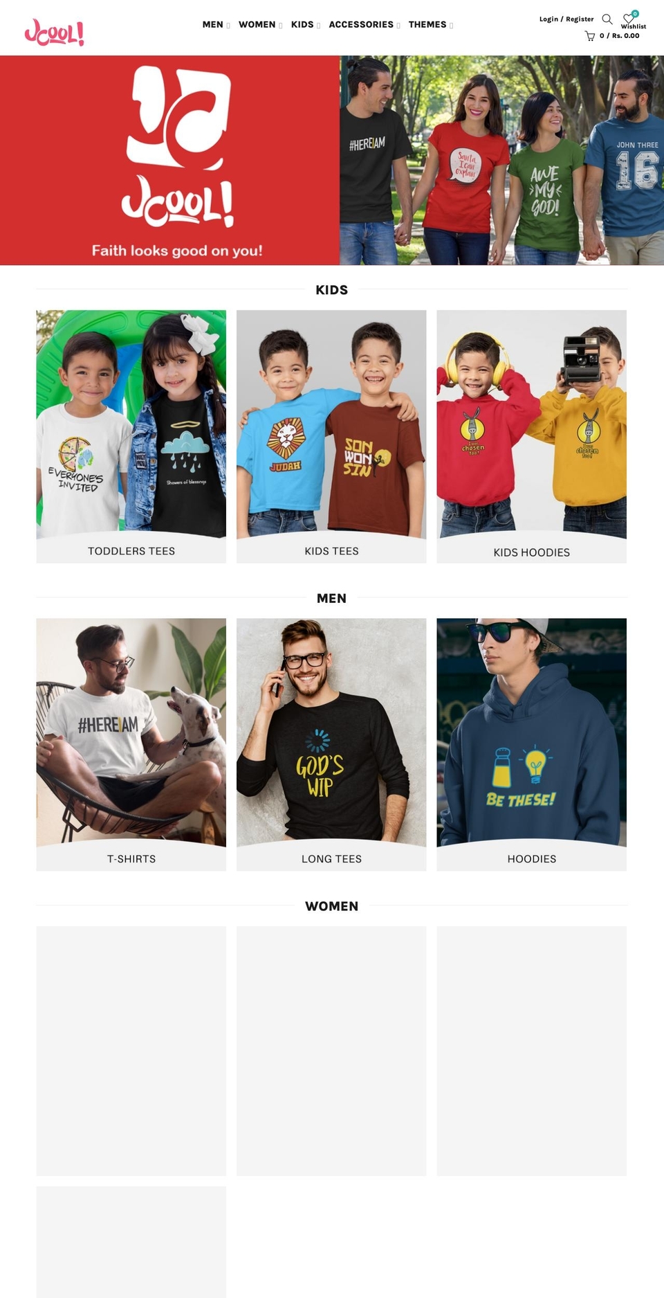 jcool.in shopify website screenshot