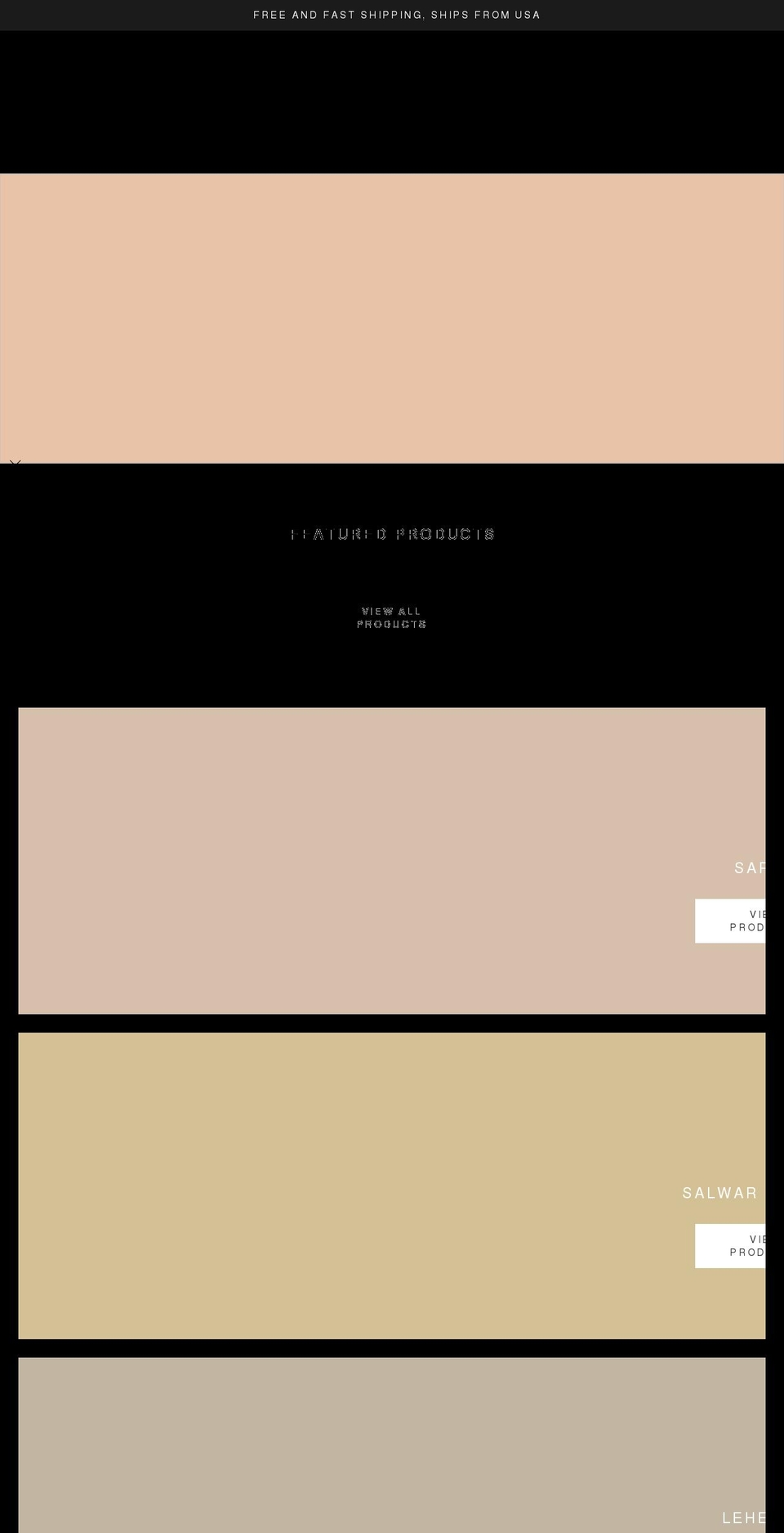 Presige Shopify theme site example jcsfashions.com