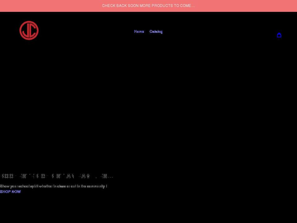 jcsportsgroup.com shopify website screenshot