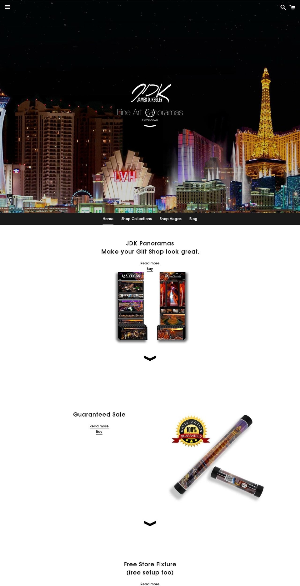 jdkdesigns.com shopify website screenshot