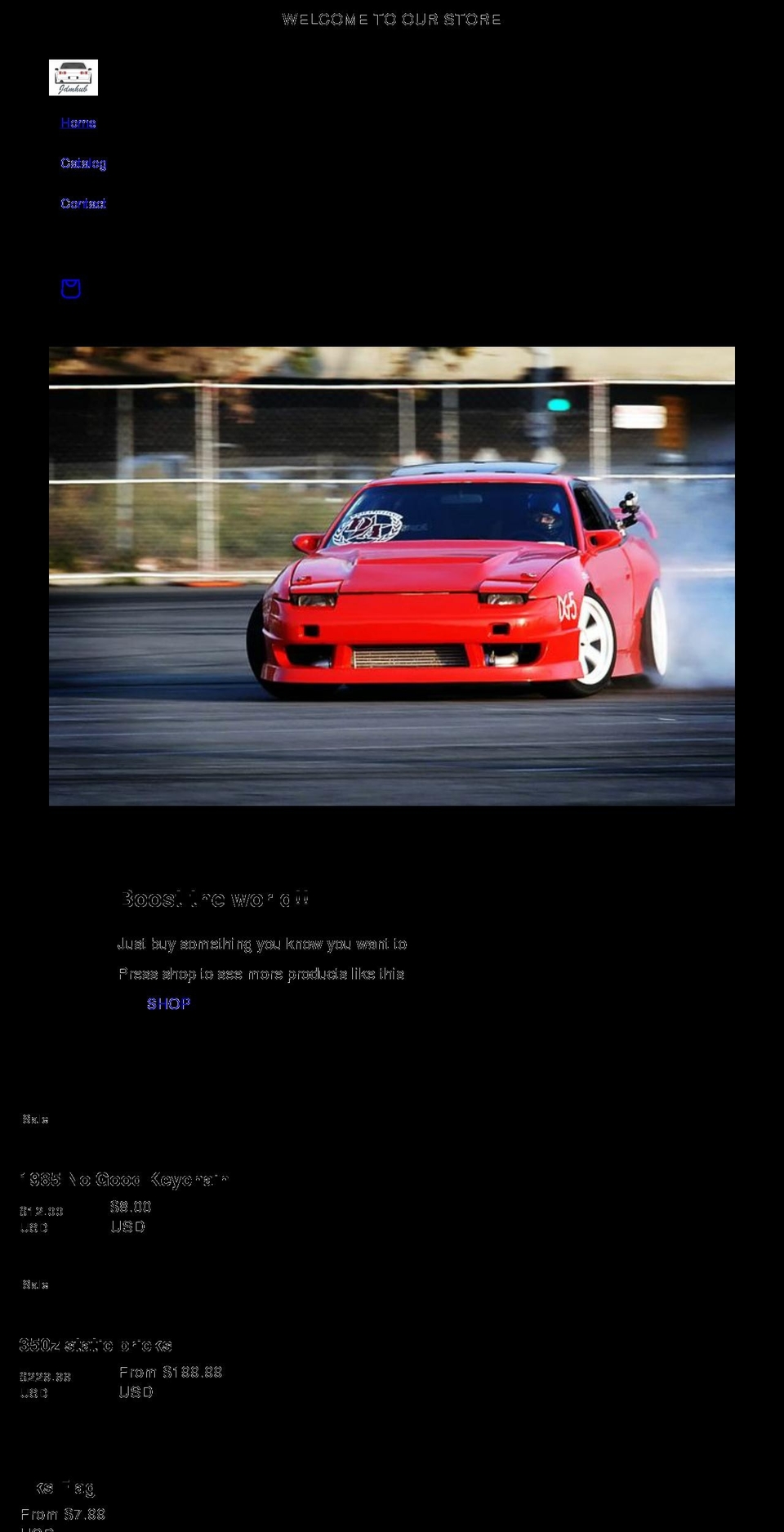 jdmhub.net shopify website screenshot