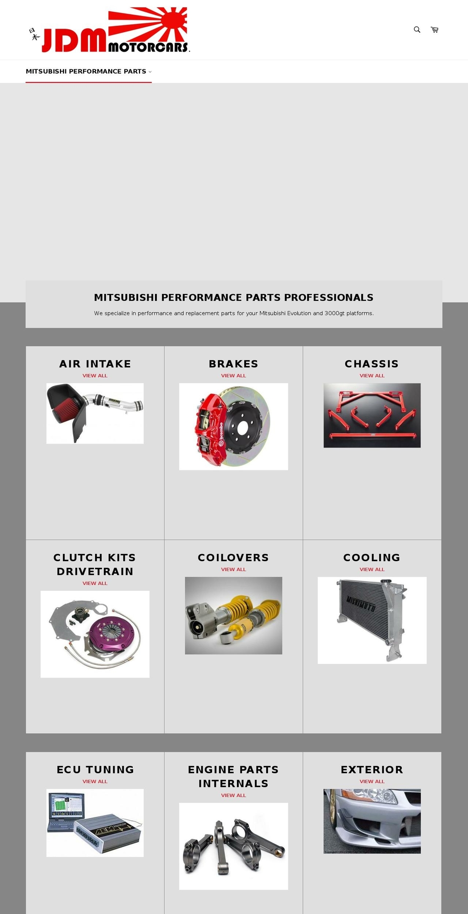 jdmmotorcars.com shopify website screenshot