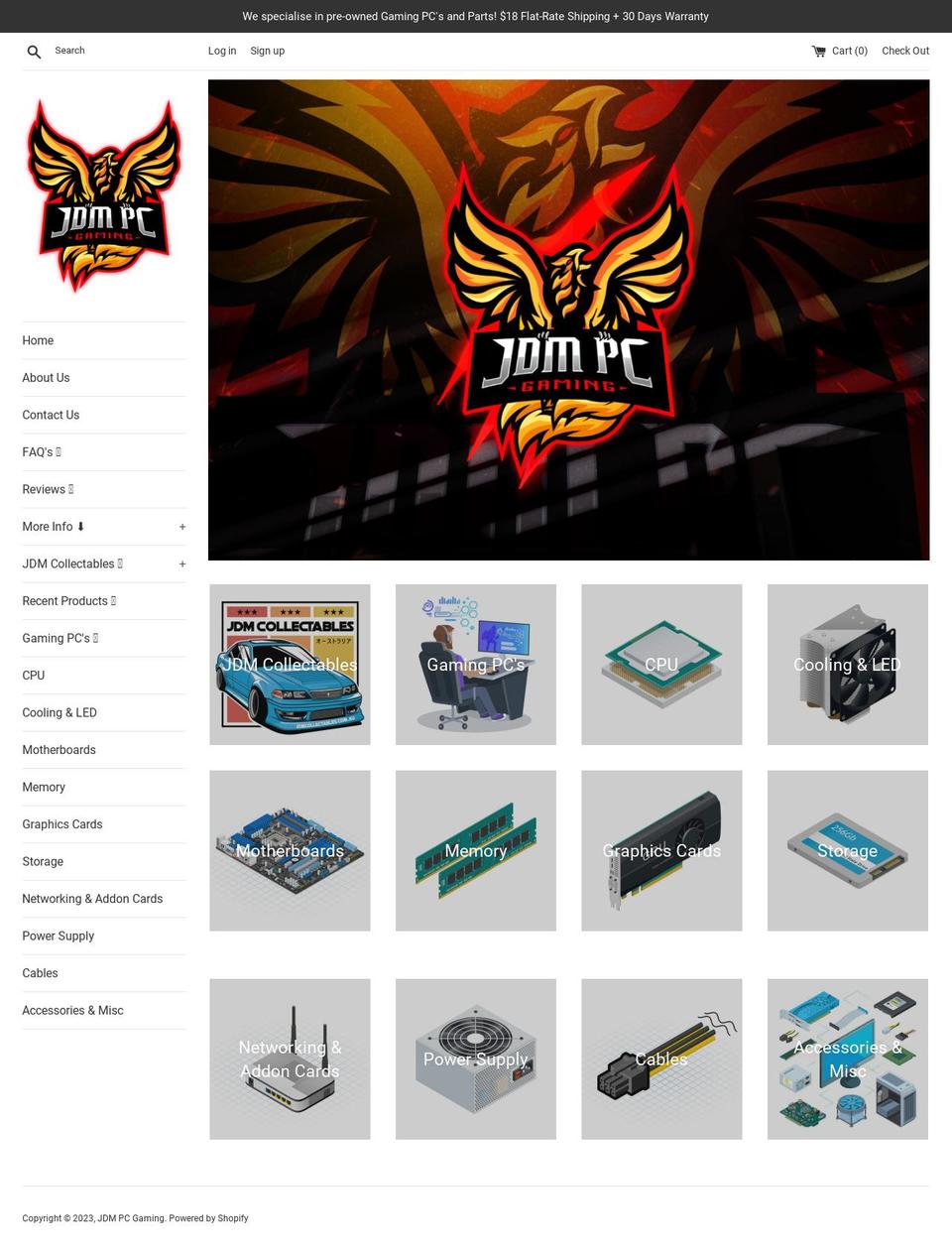 jdmpcsales.com.au shopify website screenshot