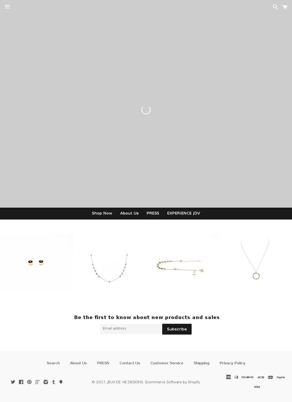 jdvdesigns.com shopify website screenshot