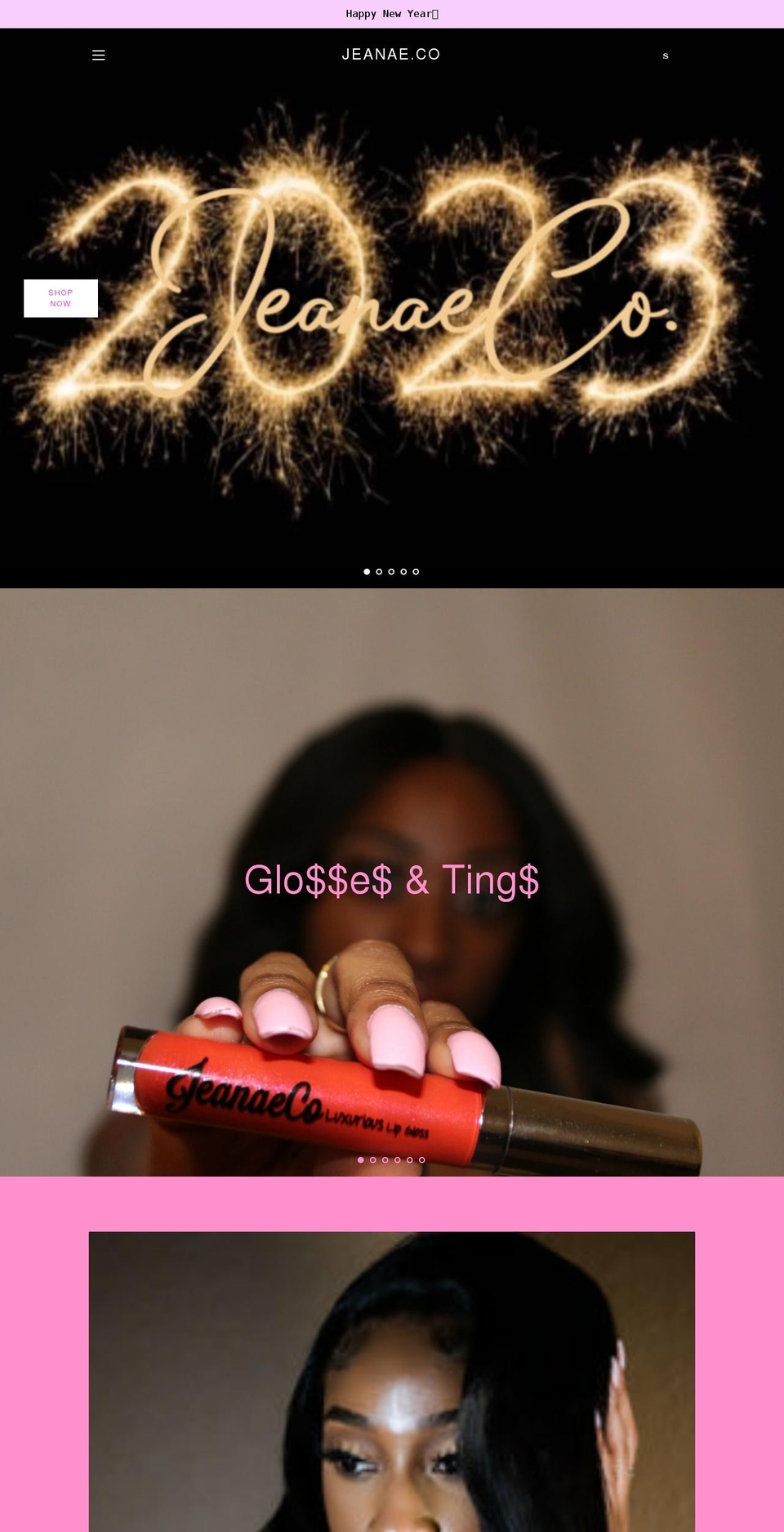 jeanaeco.com shopify website screenshot