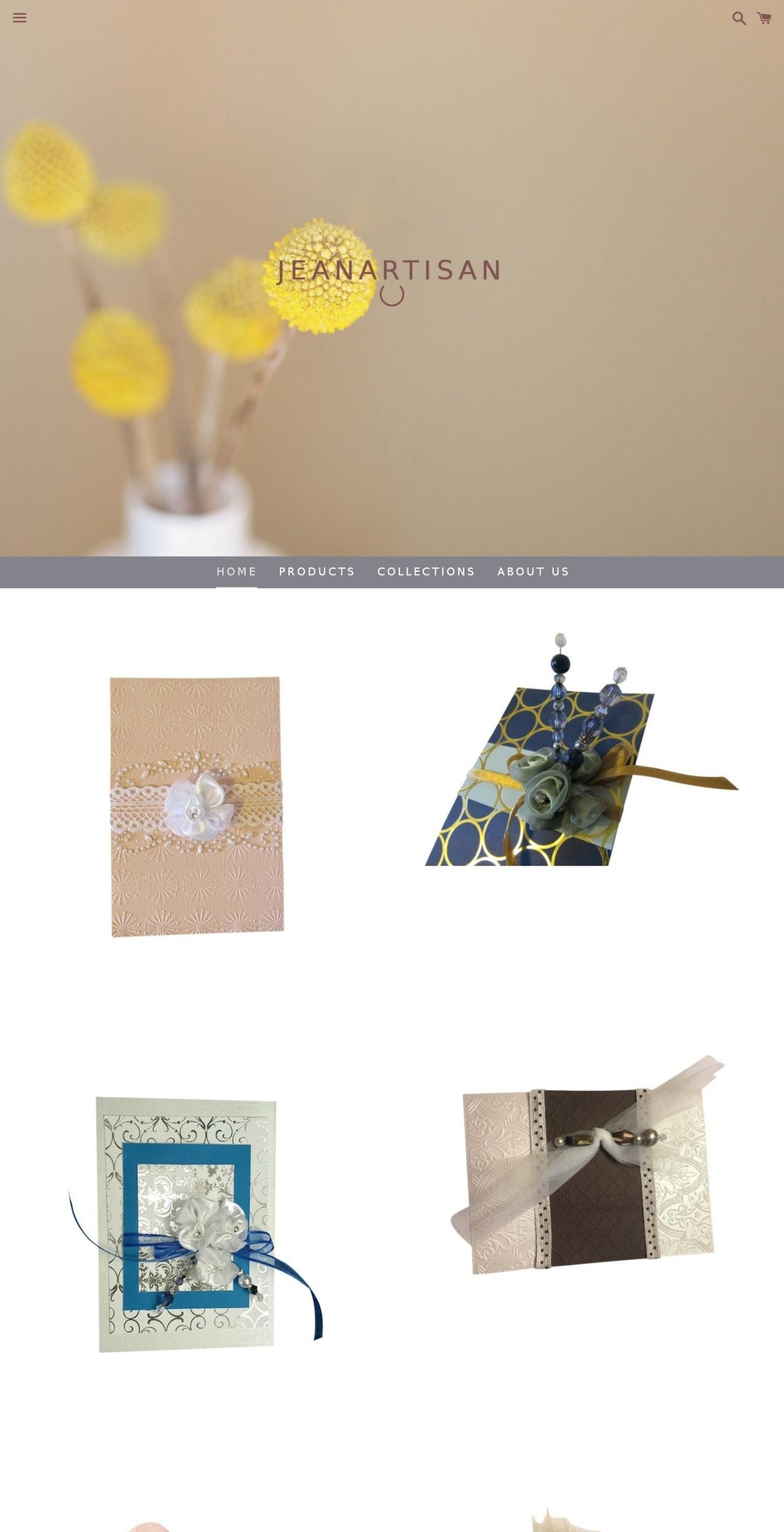 jeanartisan.com shopify website screenshot