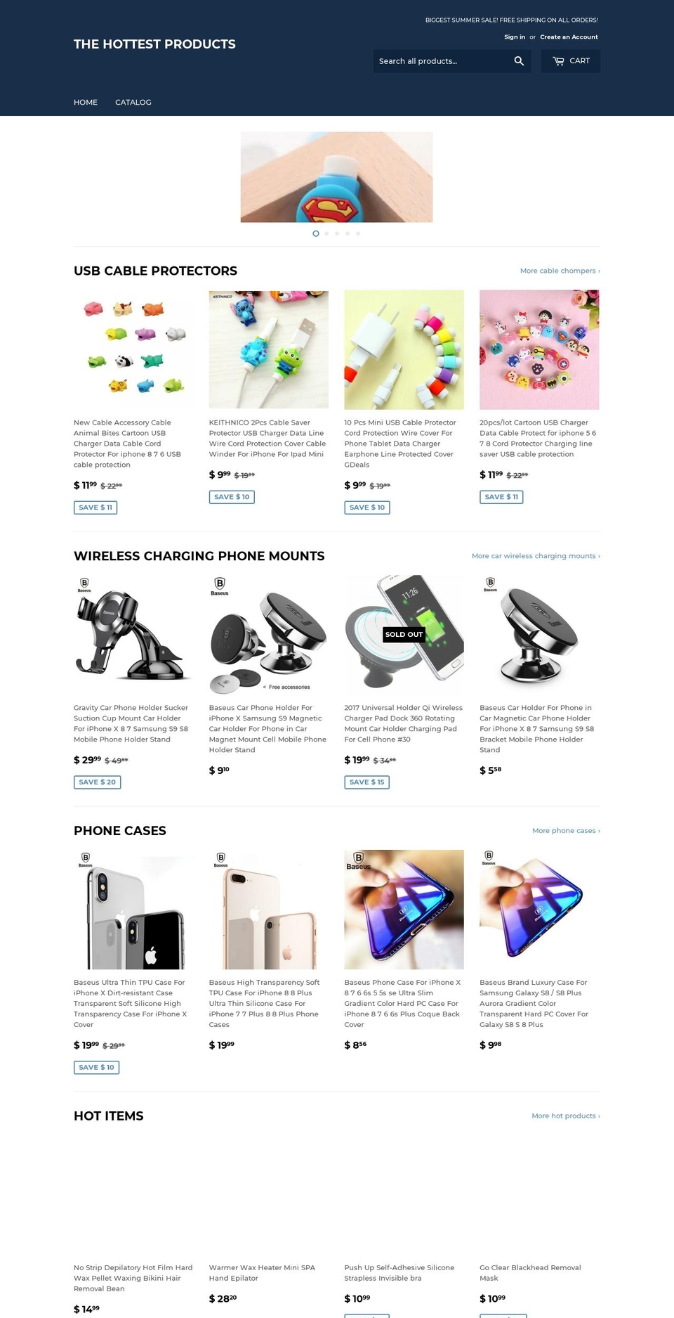 jeancvasquez.com — Shopify storefront screenshot