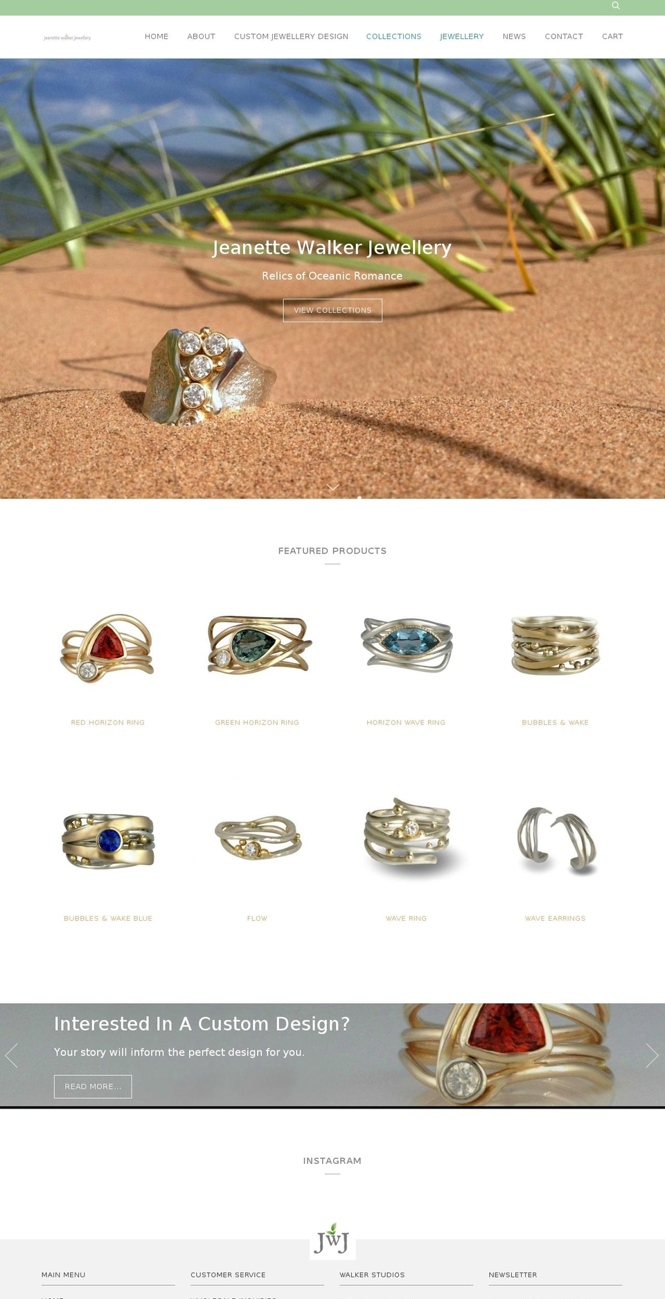 jeanettewalkerjewelleryshop.com shopify website screenshot