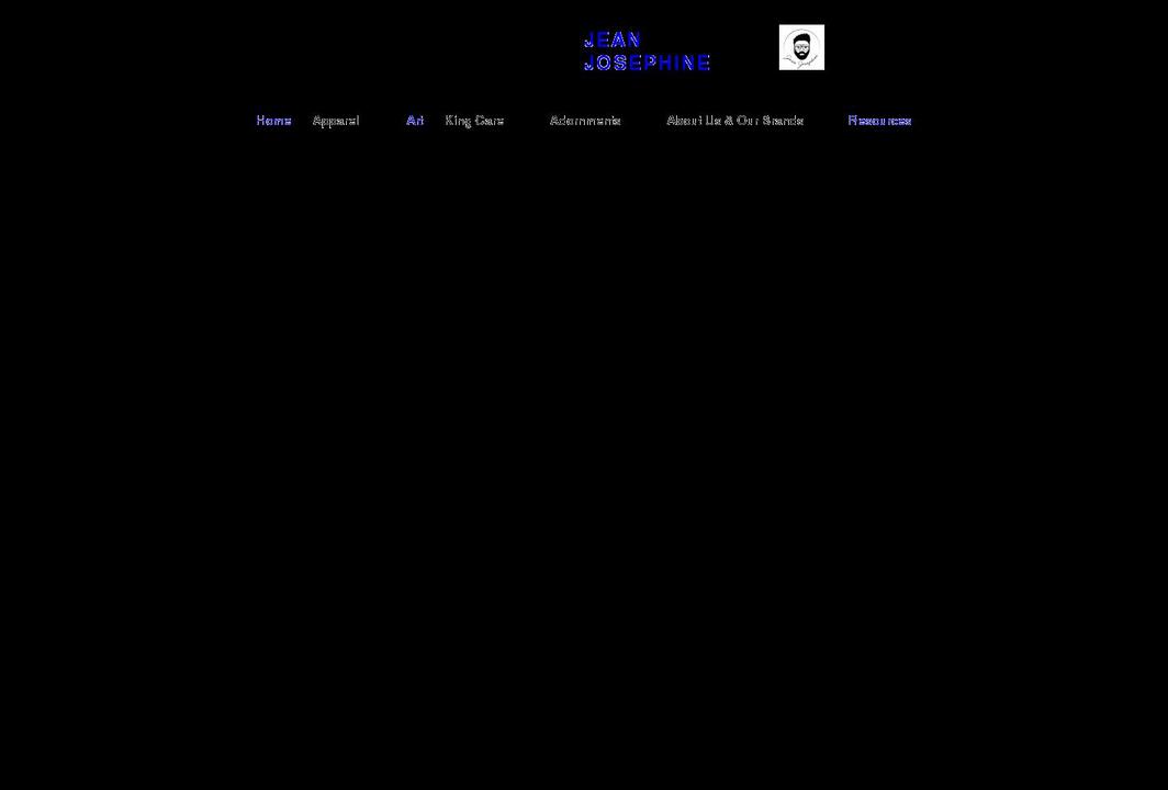 jeanjosephine.com shopify website screenshot