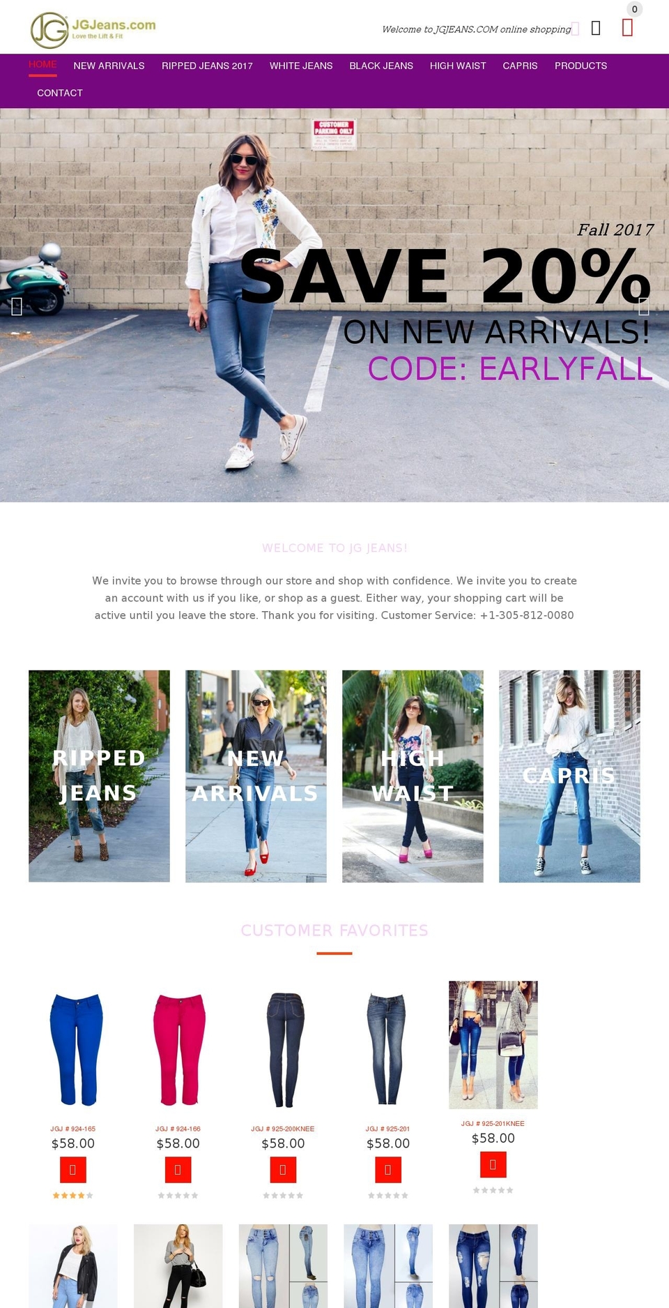 yourstore-v2-1-6 Shopify theme site example jeans101.com