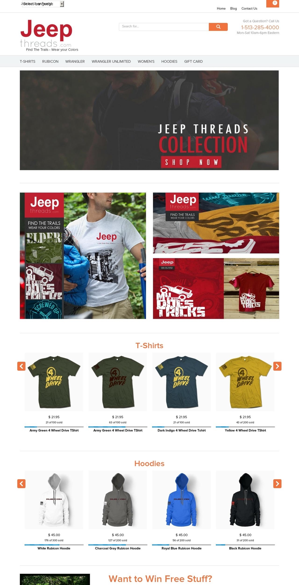 Shoptimized Shopify theme site example jeepthread.com