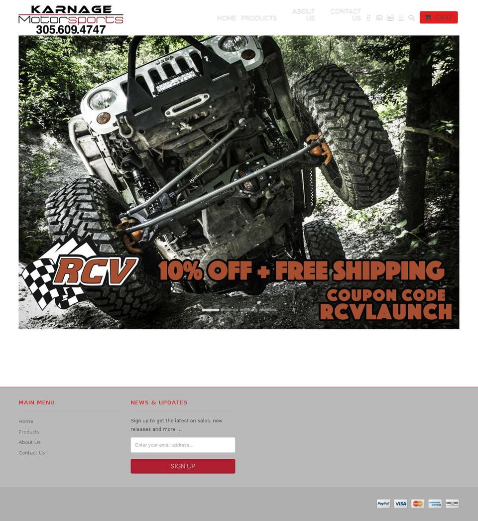 jeepvolution.com — Shopify storefront screenshot