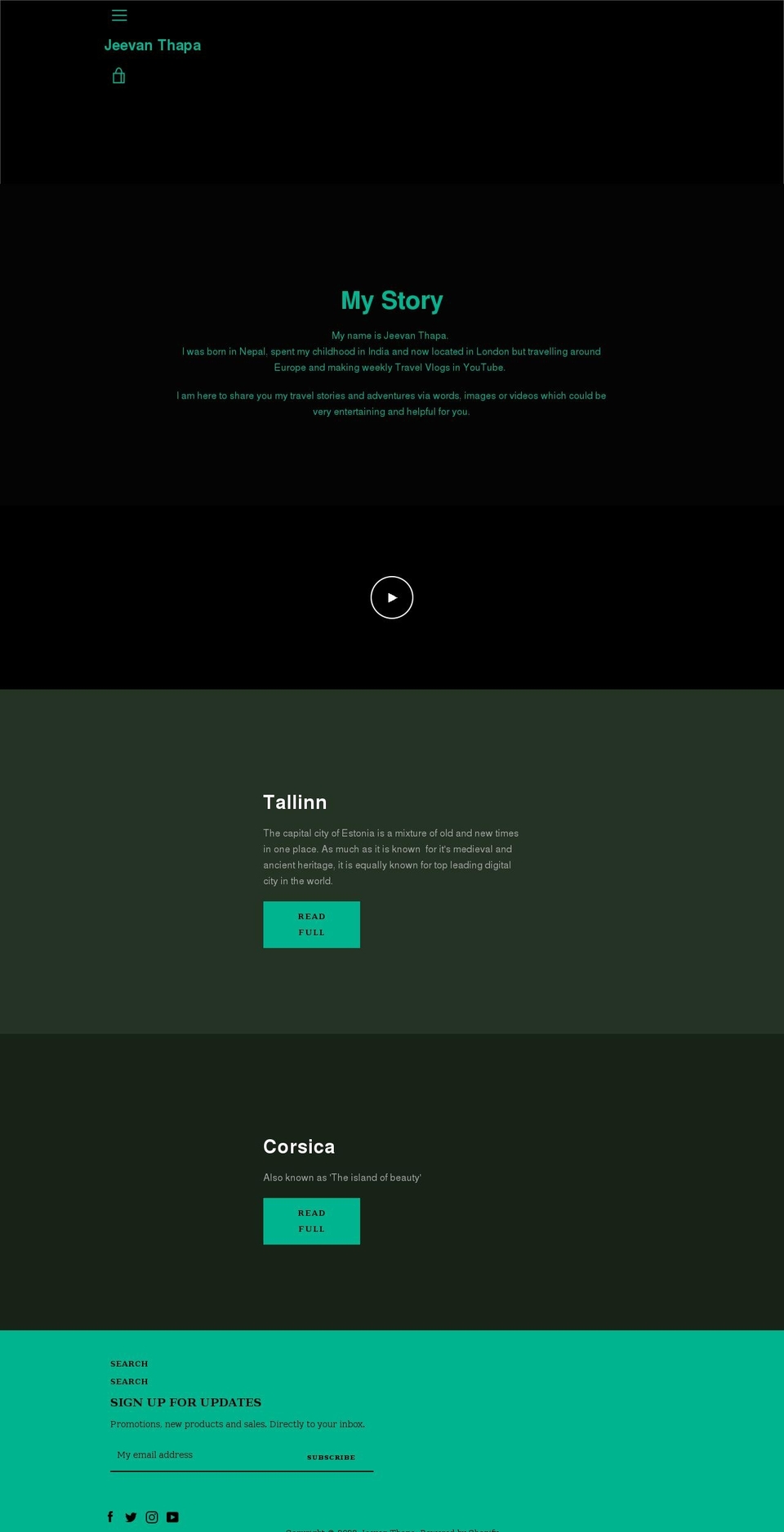 jeevanthapa.co.uk shopify website screenshot