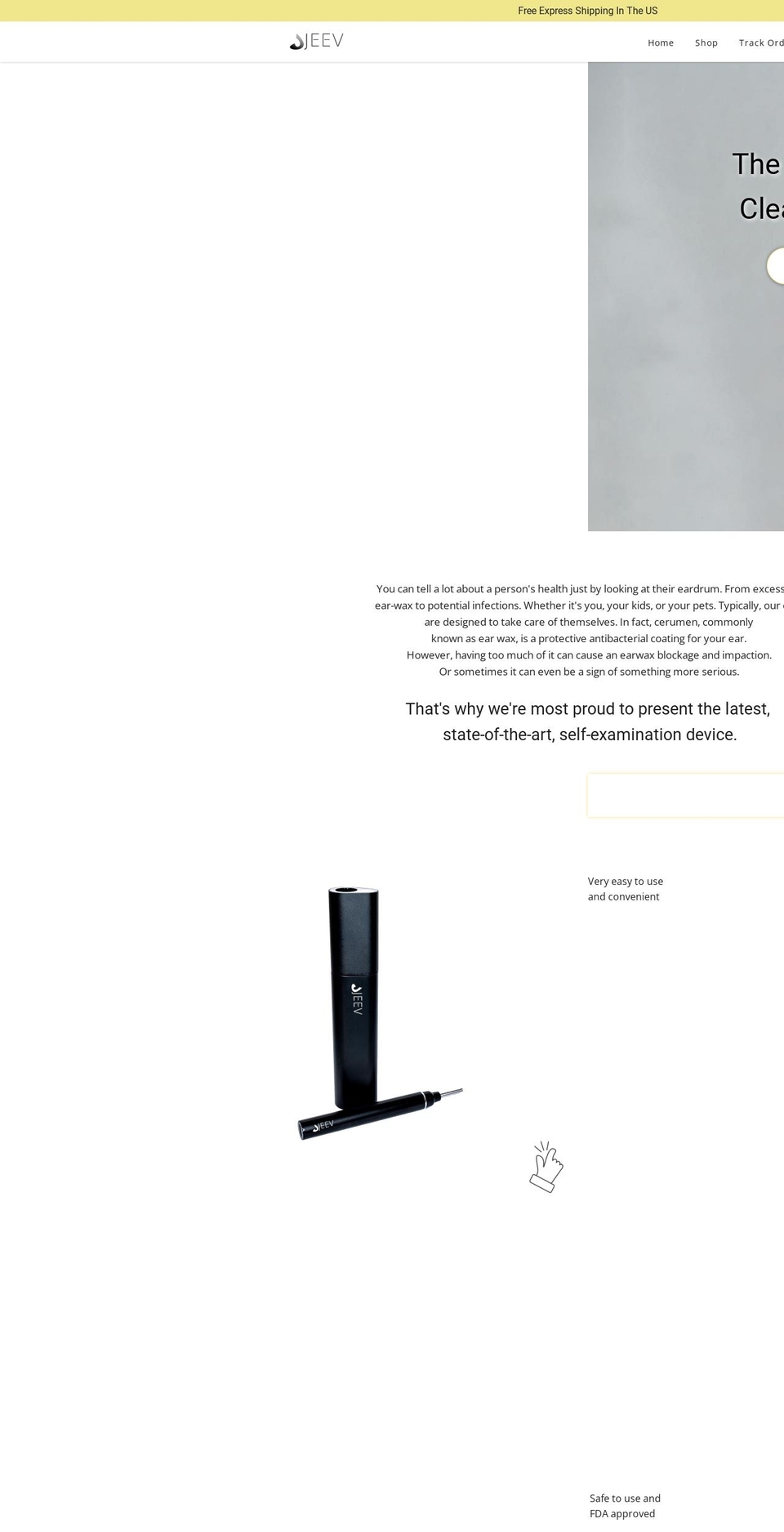 jeevstore.com shopify website screenshot