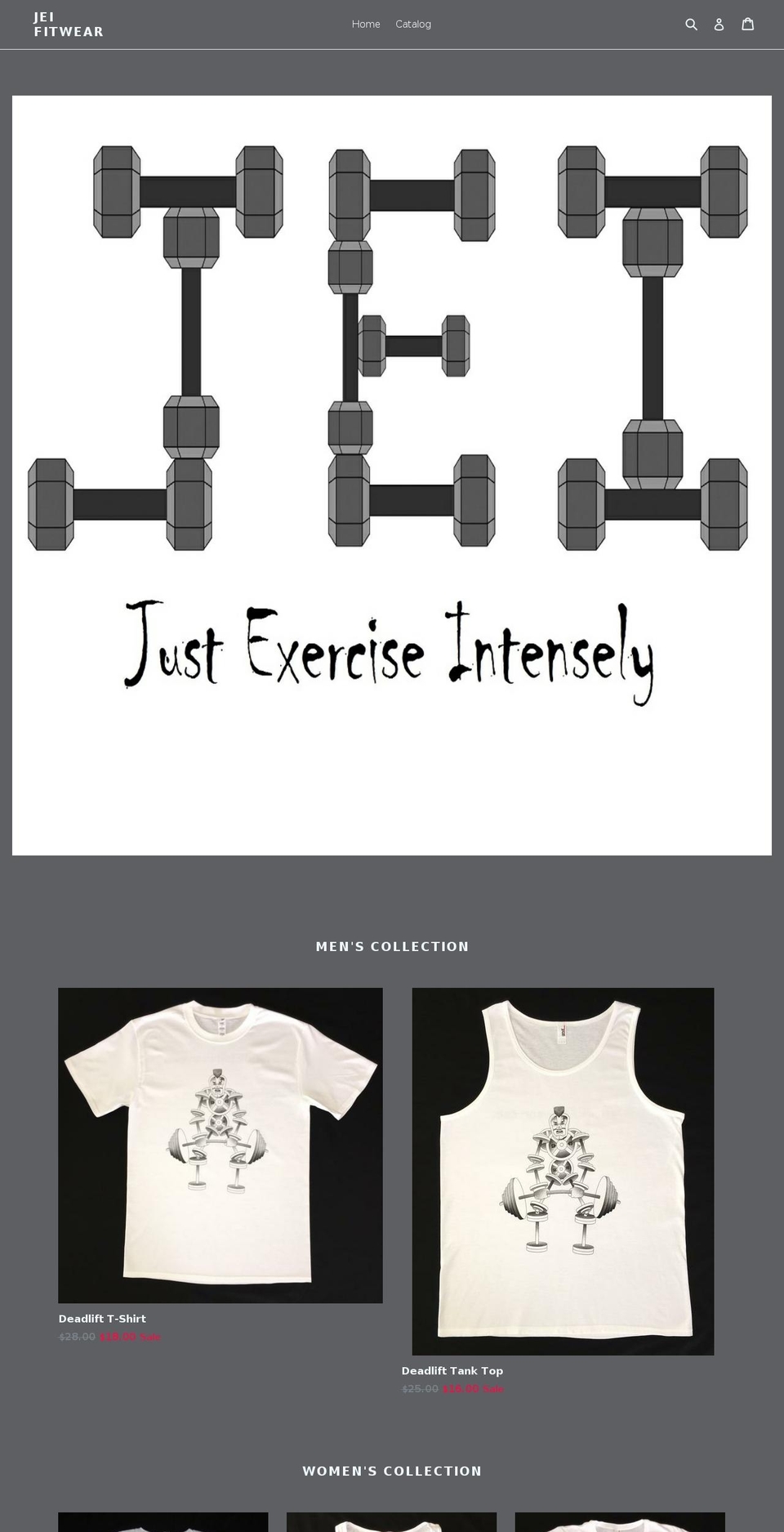 jeifitwear.com shopify website screenshot