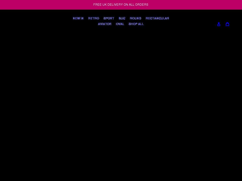 jelatosunglasses.com shopify website screenshot