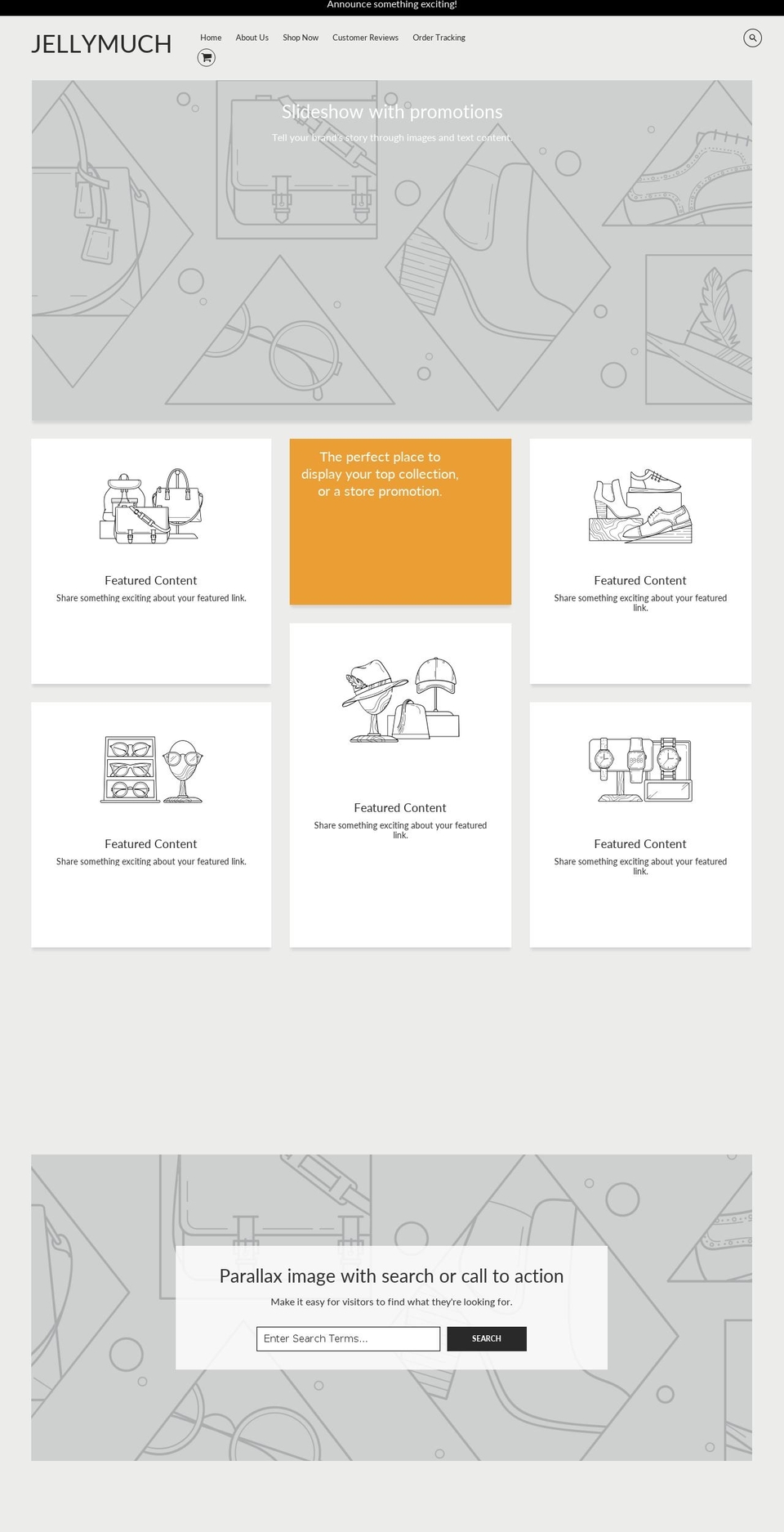 jellymuch.com — Shopify storefront screenshot