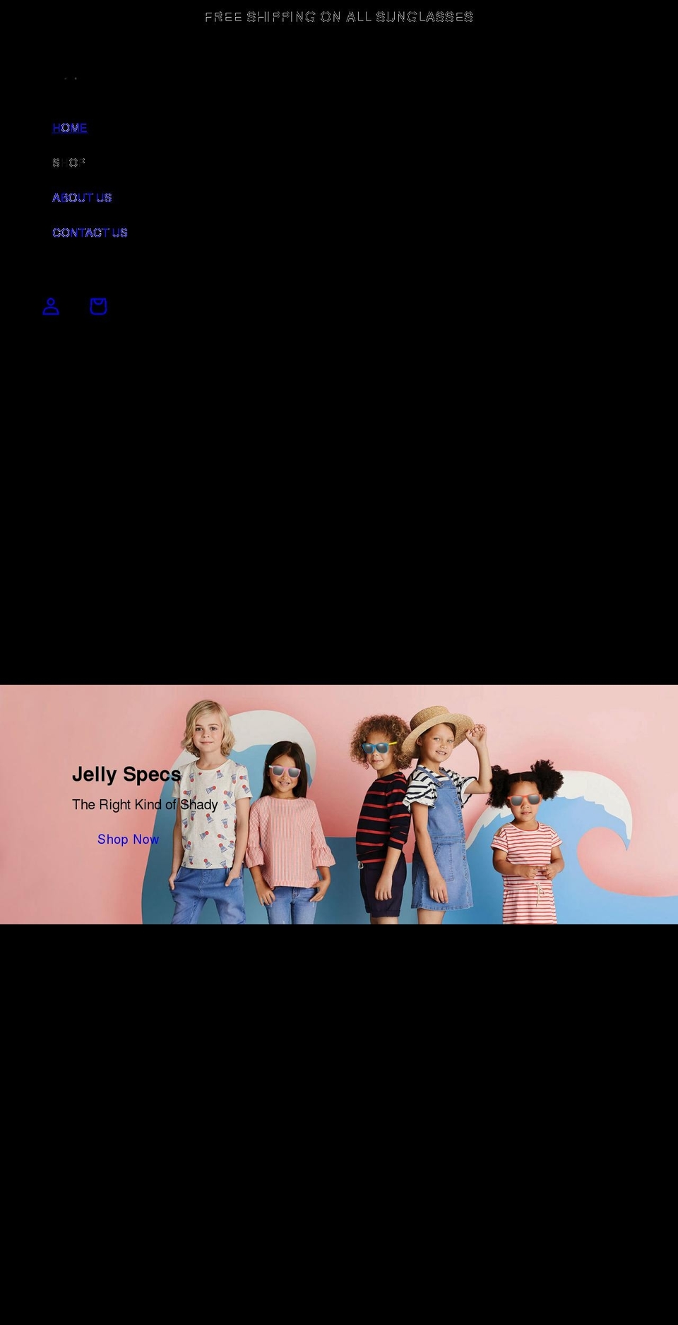 jellyspecs.com shopify website screenshot