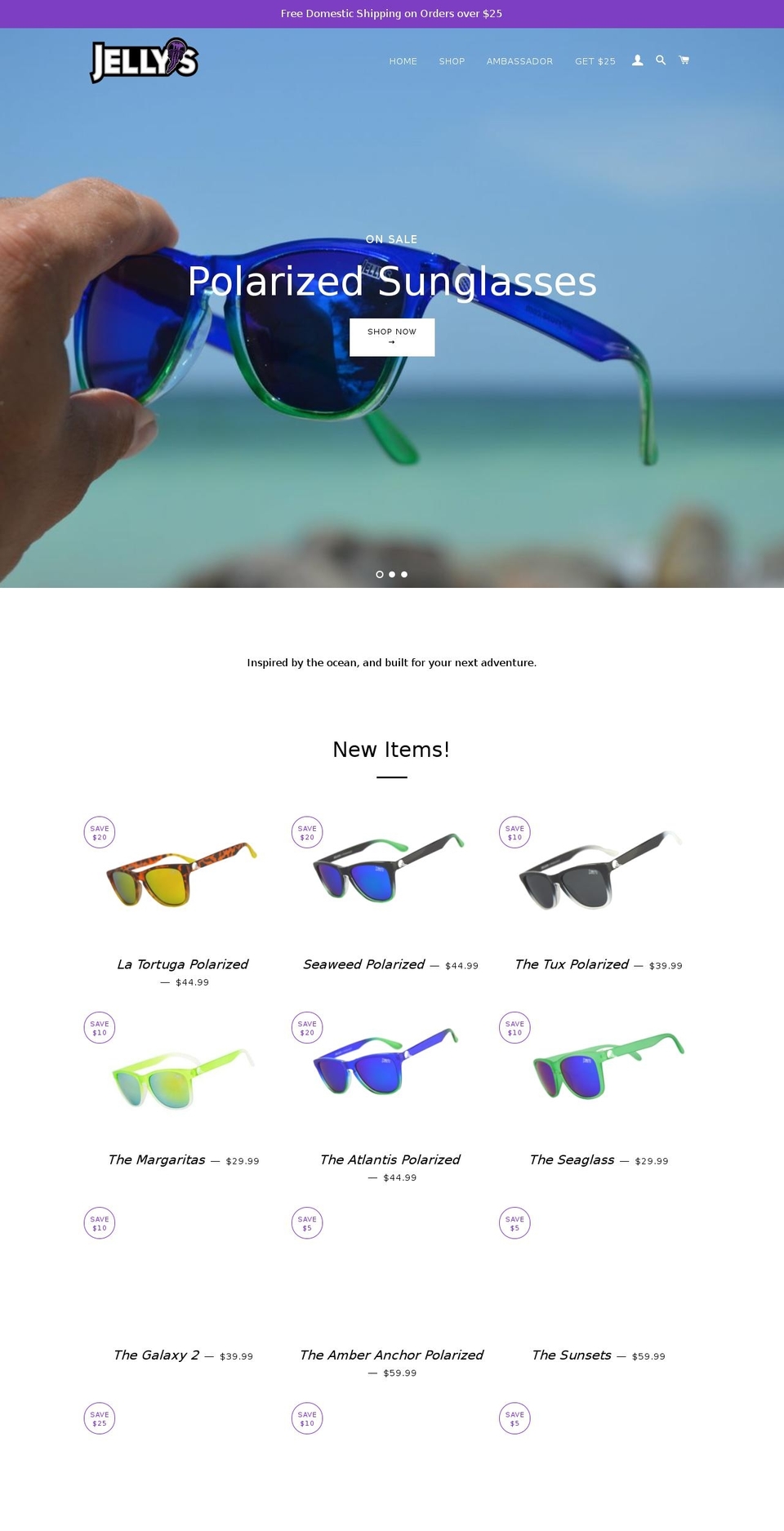 jellysusa.com shopify website screenshot