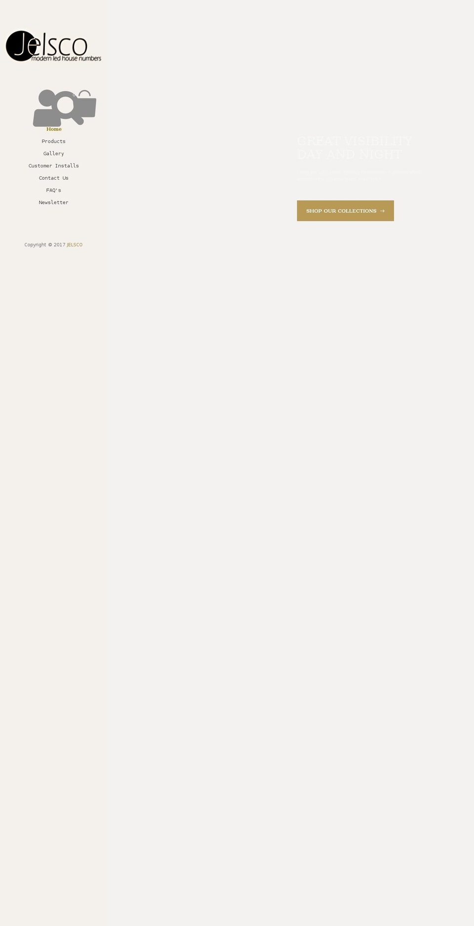 jelsco.com shopify website screenshot