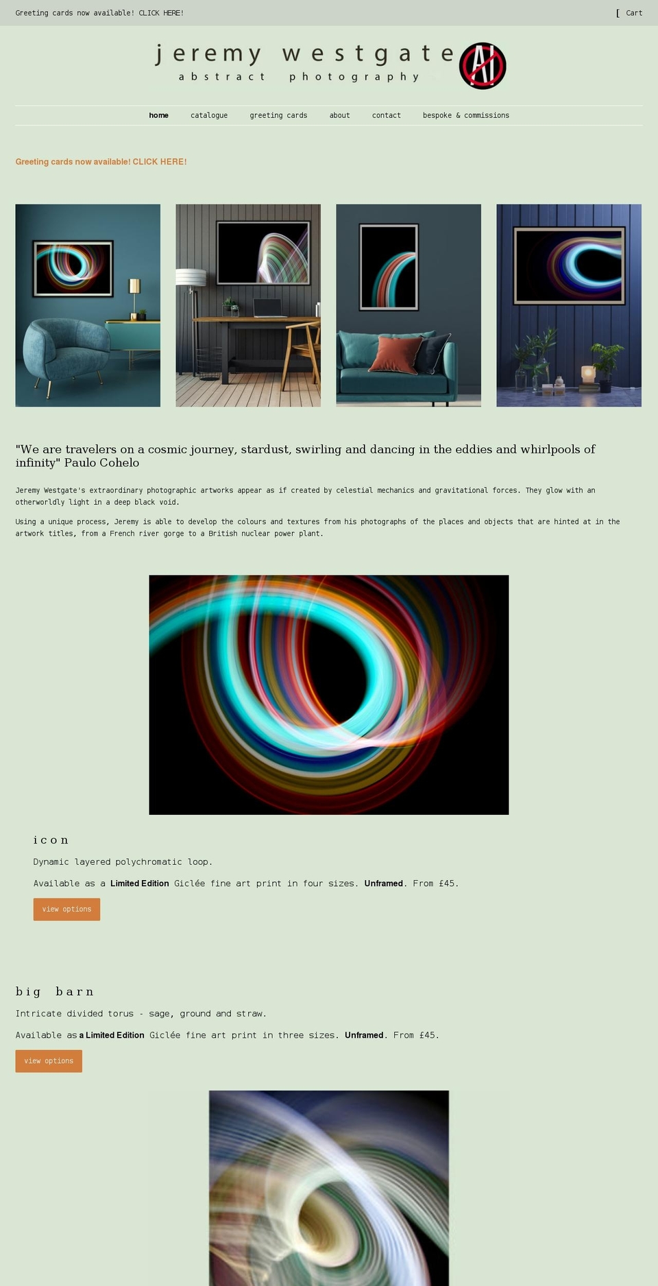 jemwestgate.com shopify website screenshot