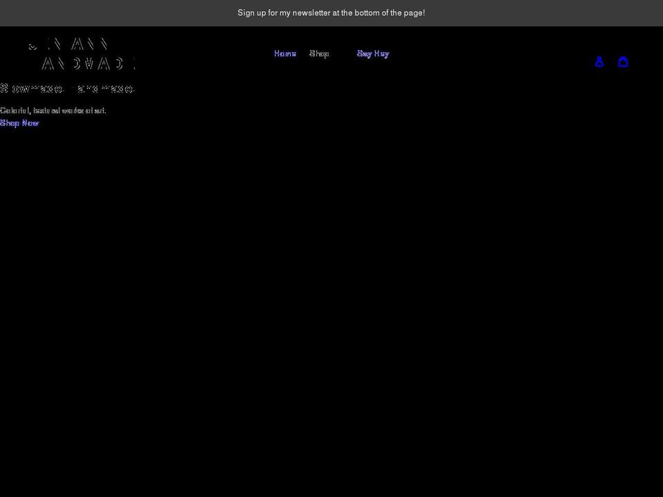 jenannhandmade.com shopify website screenshot