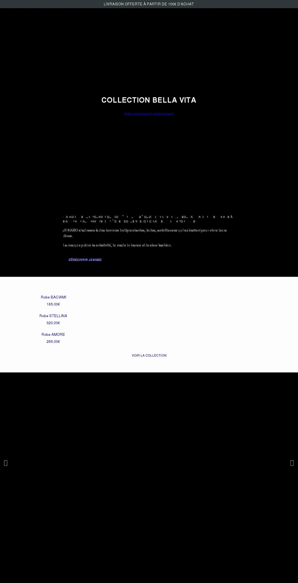 jenaso.com shopify website screenshot