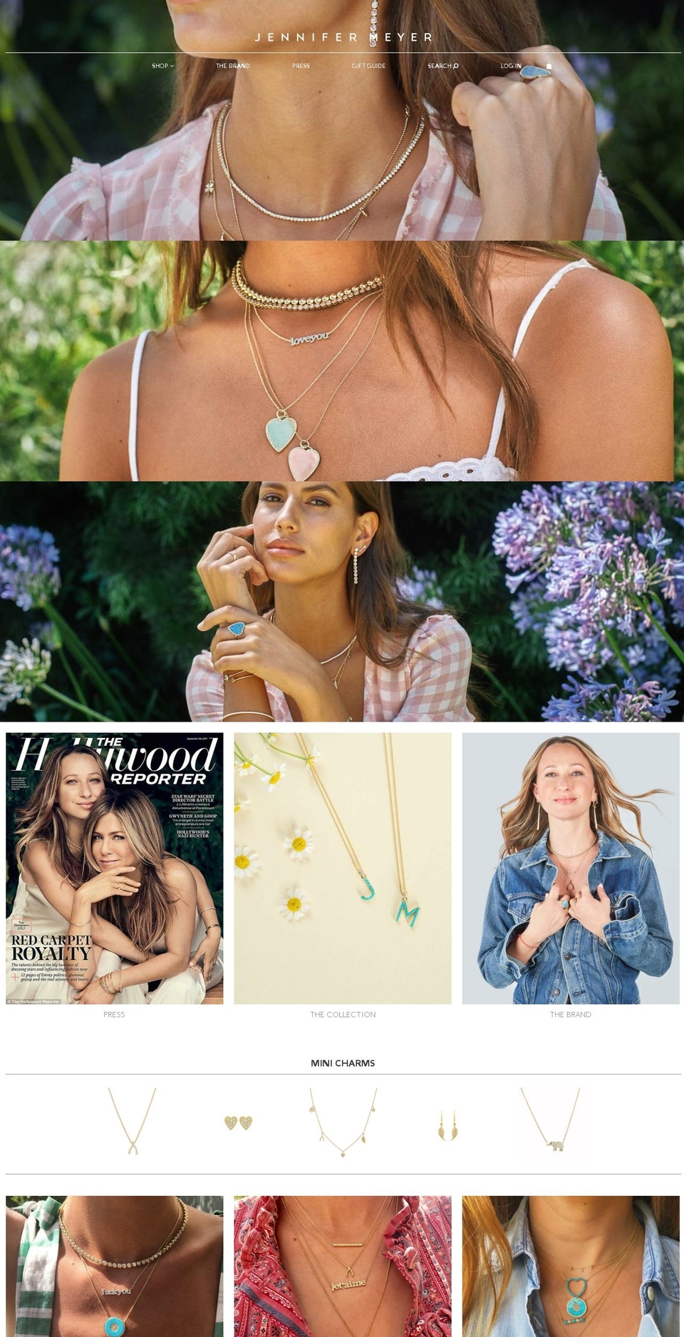 jennifermeyer.com shopify website screenshot