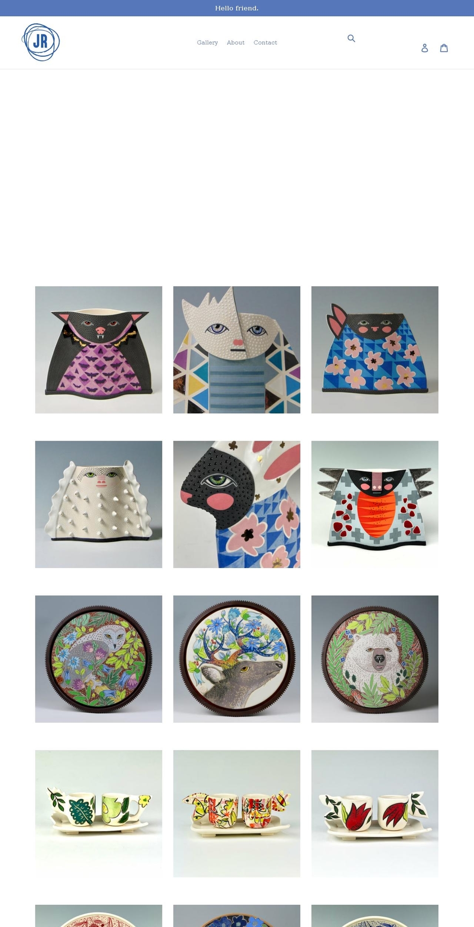 jenniferrosseter.com shopify website screenshot