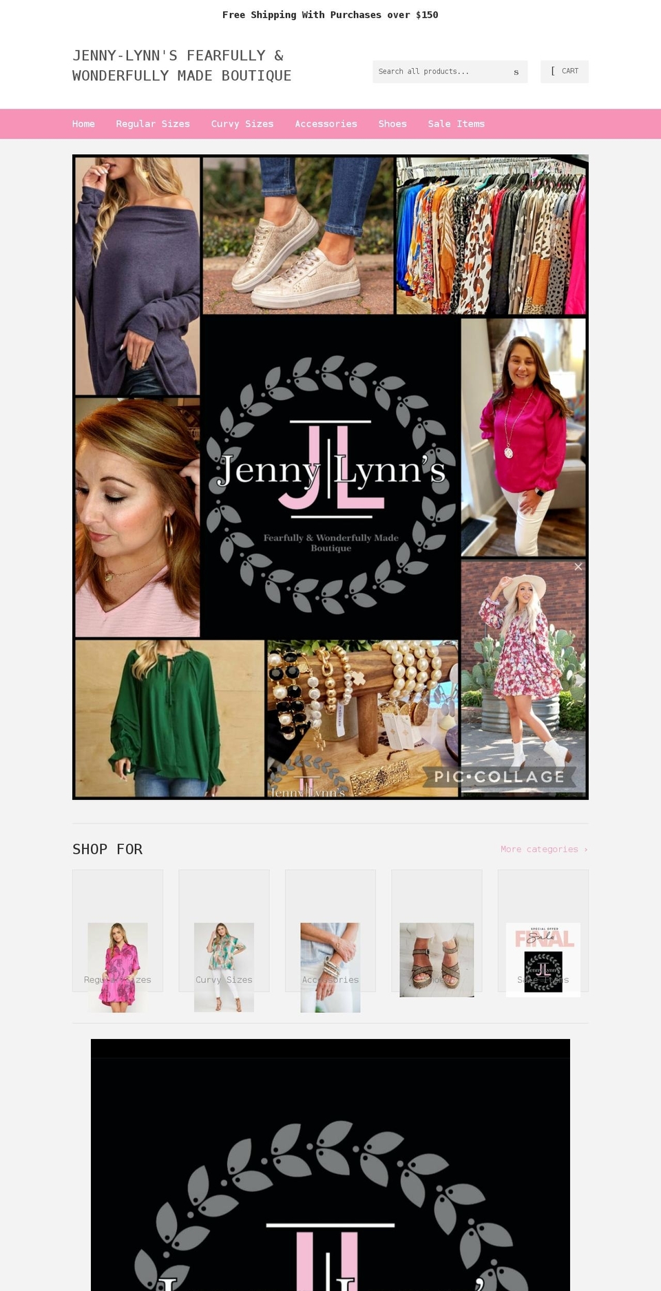jennylynns.shop shopify website screenshot