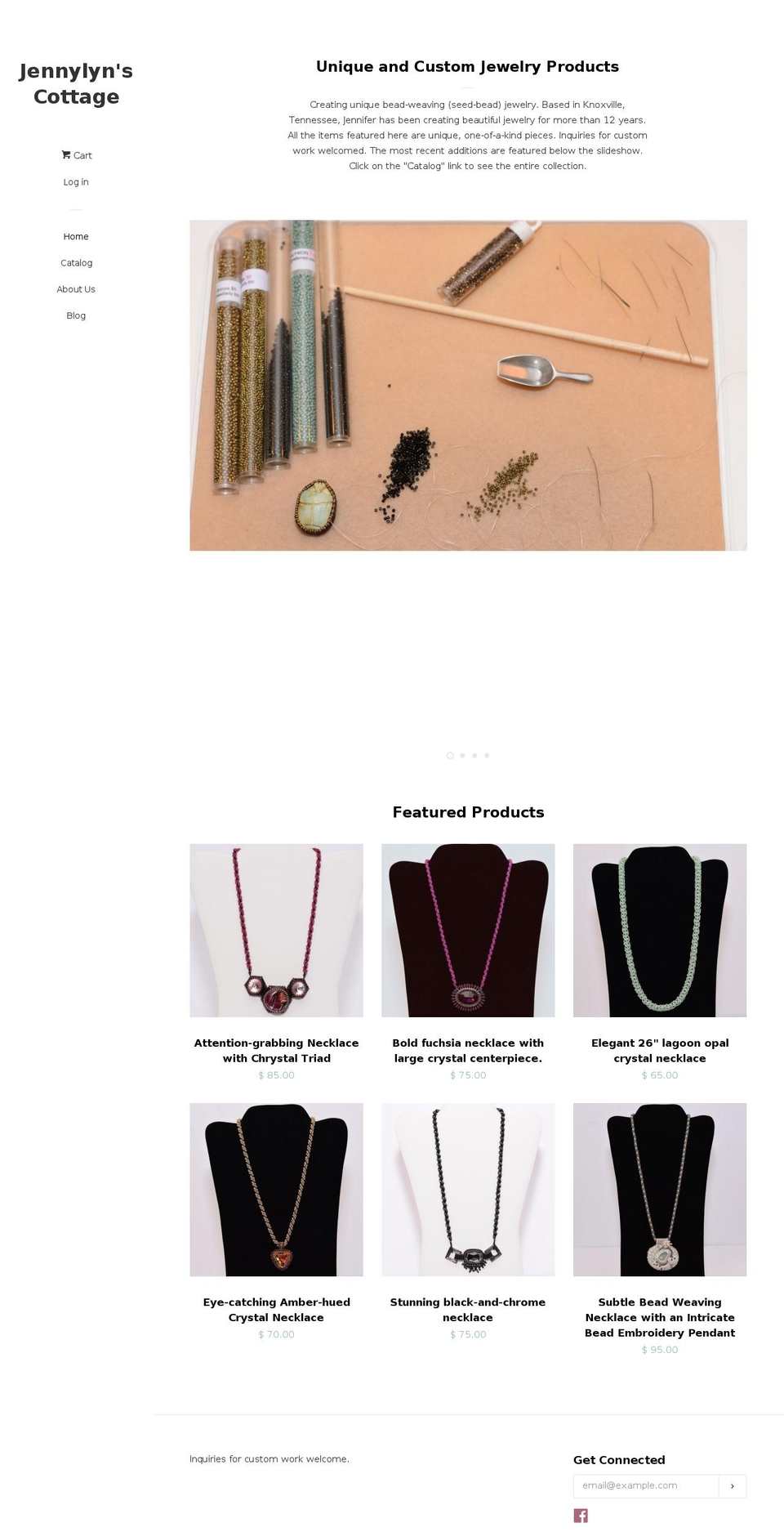 jennylynscottage.com shopify website screenshot