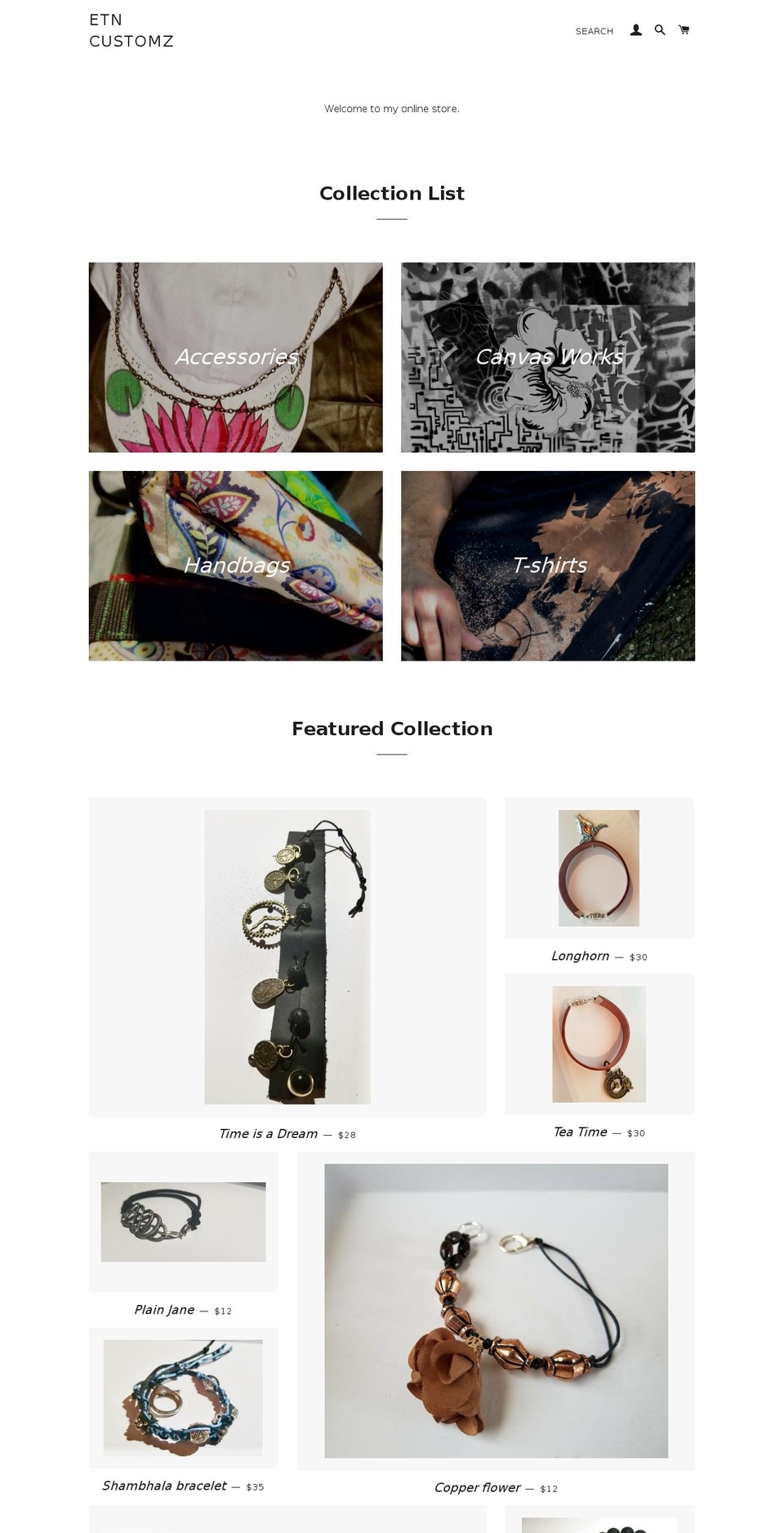 jepart.com — Shopify storefront screenshot